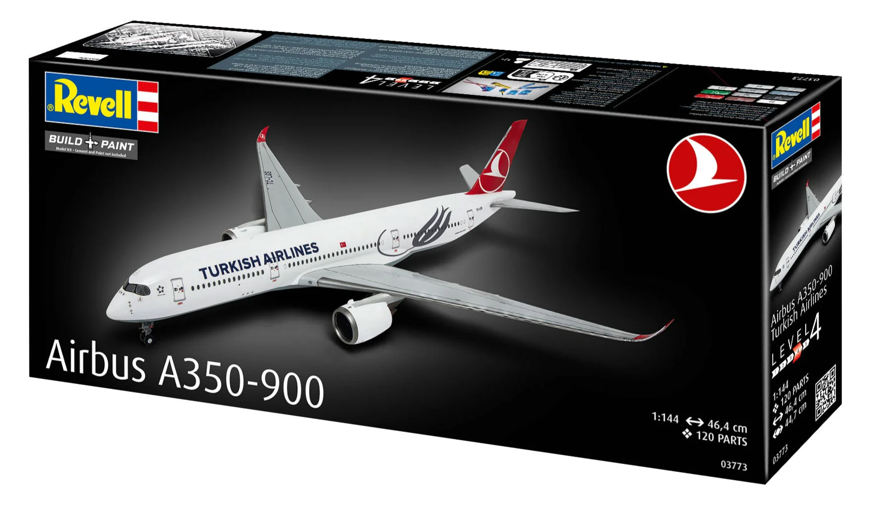 03773 Airbus A350-900 "Turkish Airlines" Model Kit - Image 9