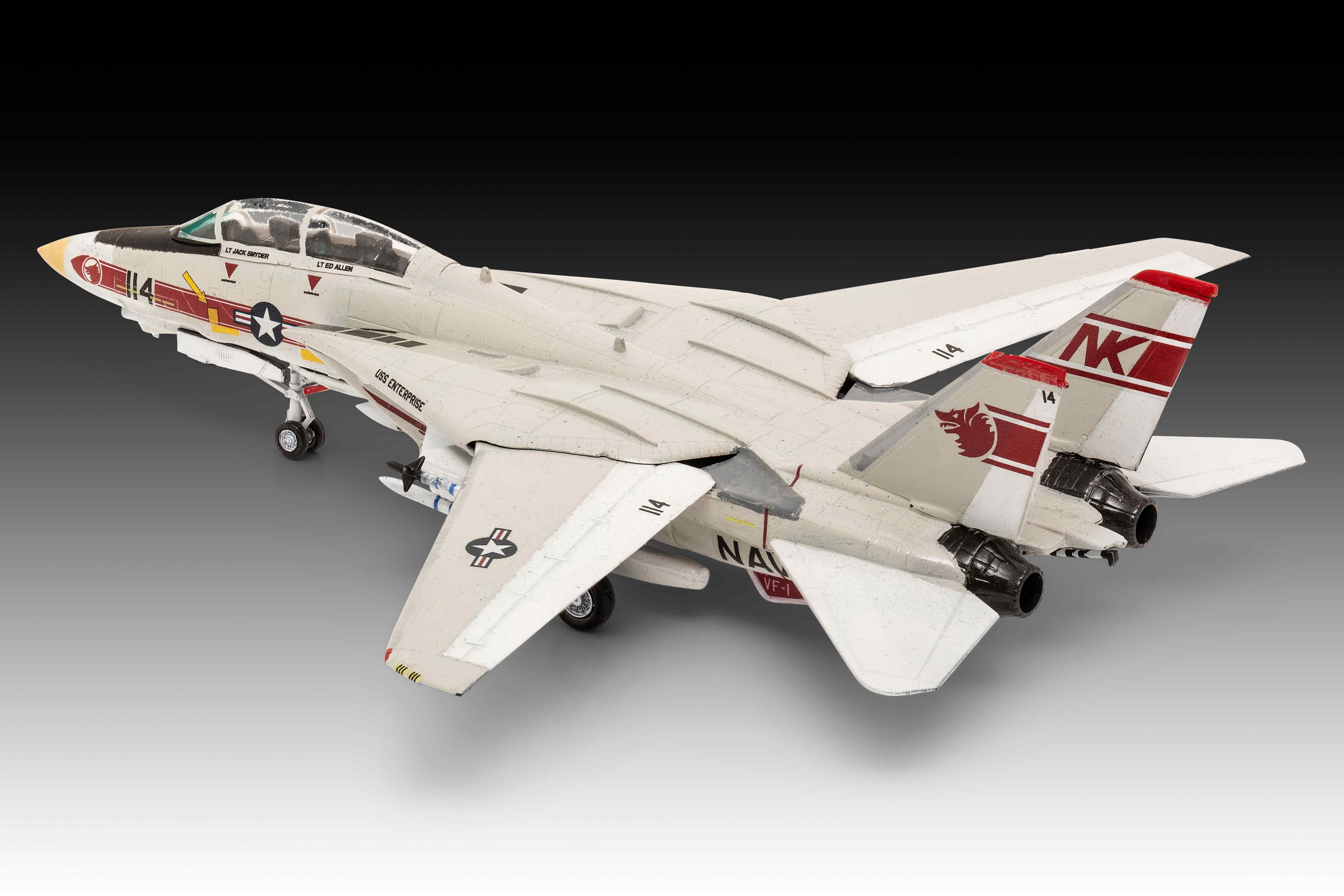 03782 Grumman F-14A Tomcat Model Kit - Image 5