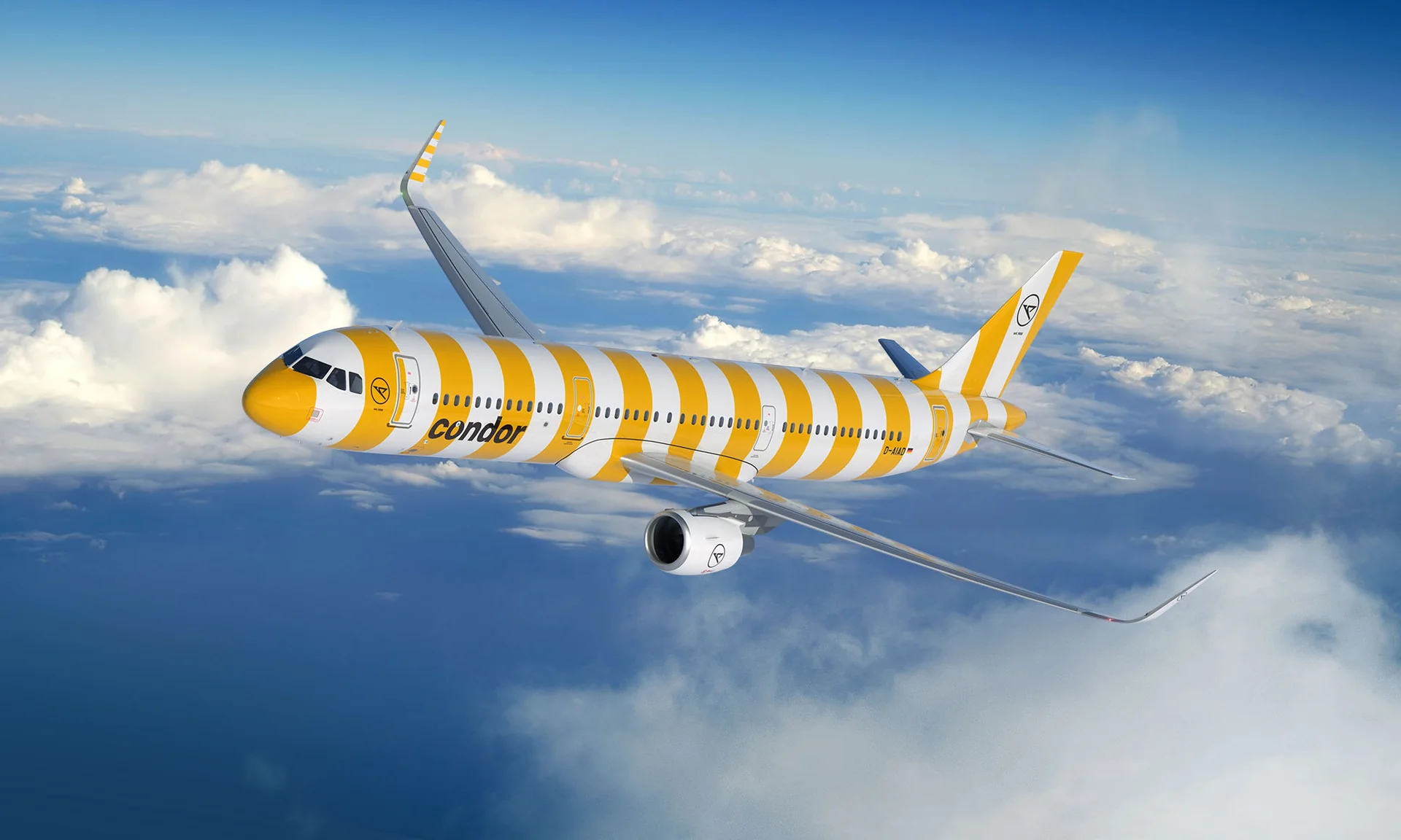 03788 Airbus A321-200 "Condor" Model Kit - Image 4