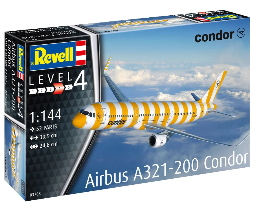 03788 Airbus A321-200 "Condor" Model Kit - Image 5