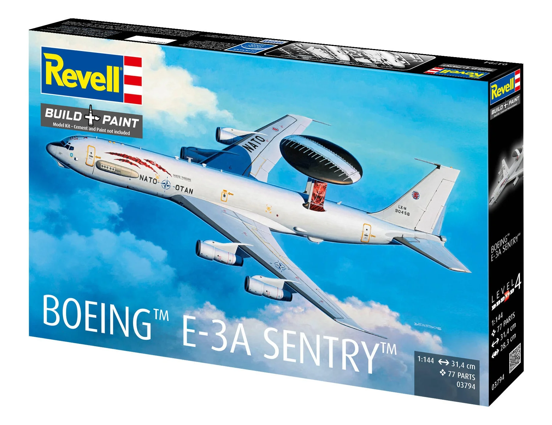 03794 Boeing E-3A Sentry Model Kit - Image 10