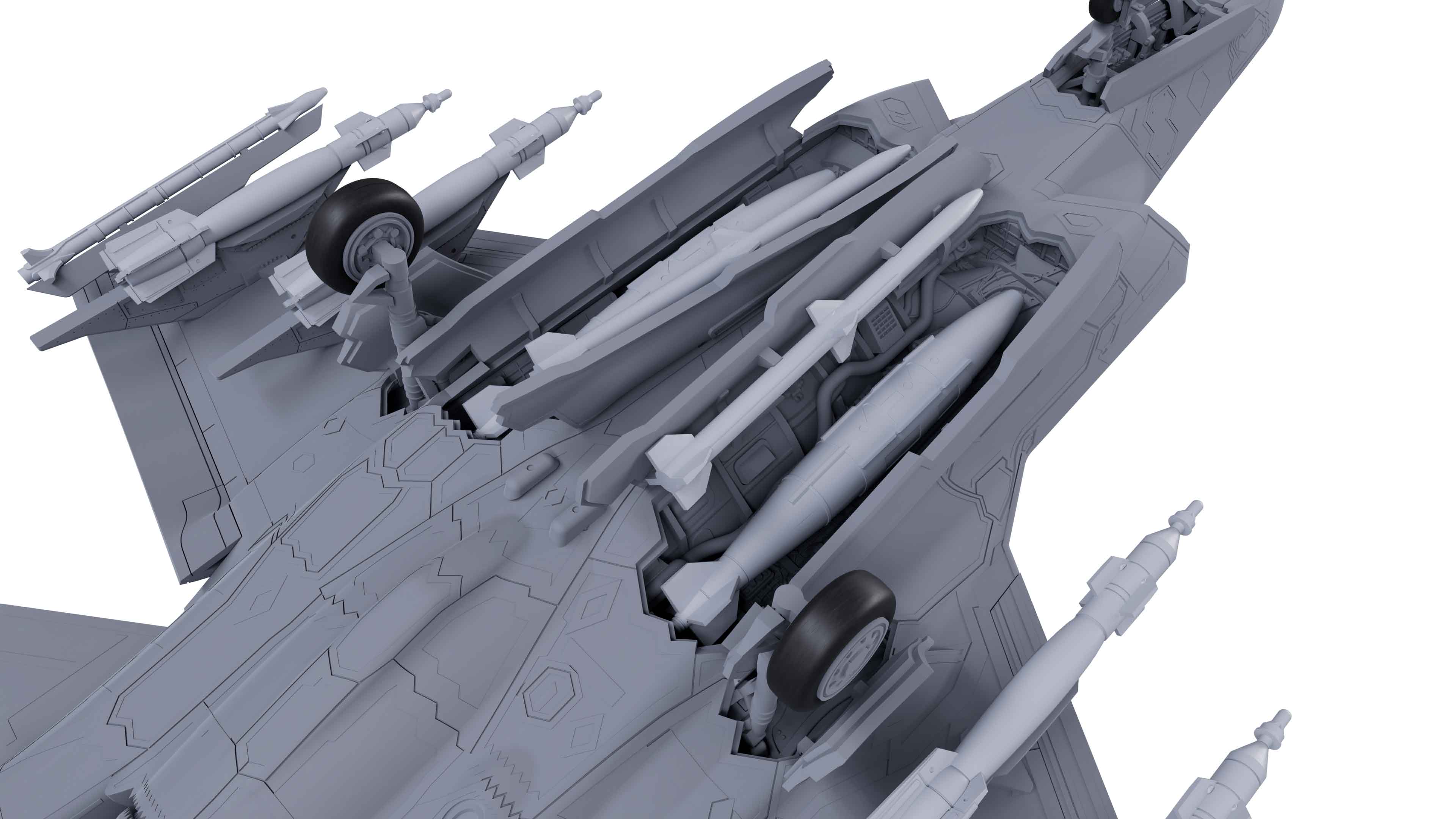 03799 Lockheed Martin® F-35®A Lightning II® Model Kit - Image 7
