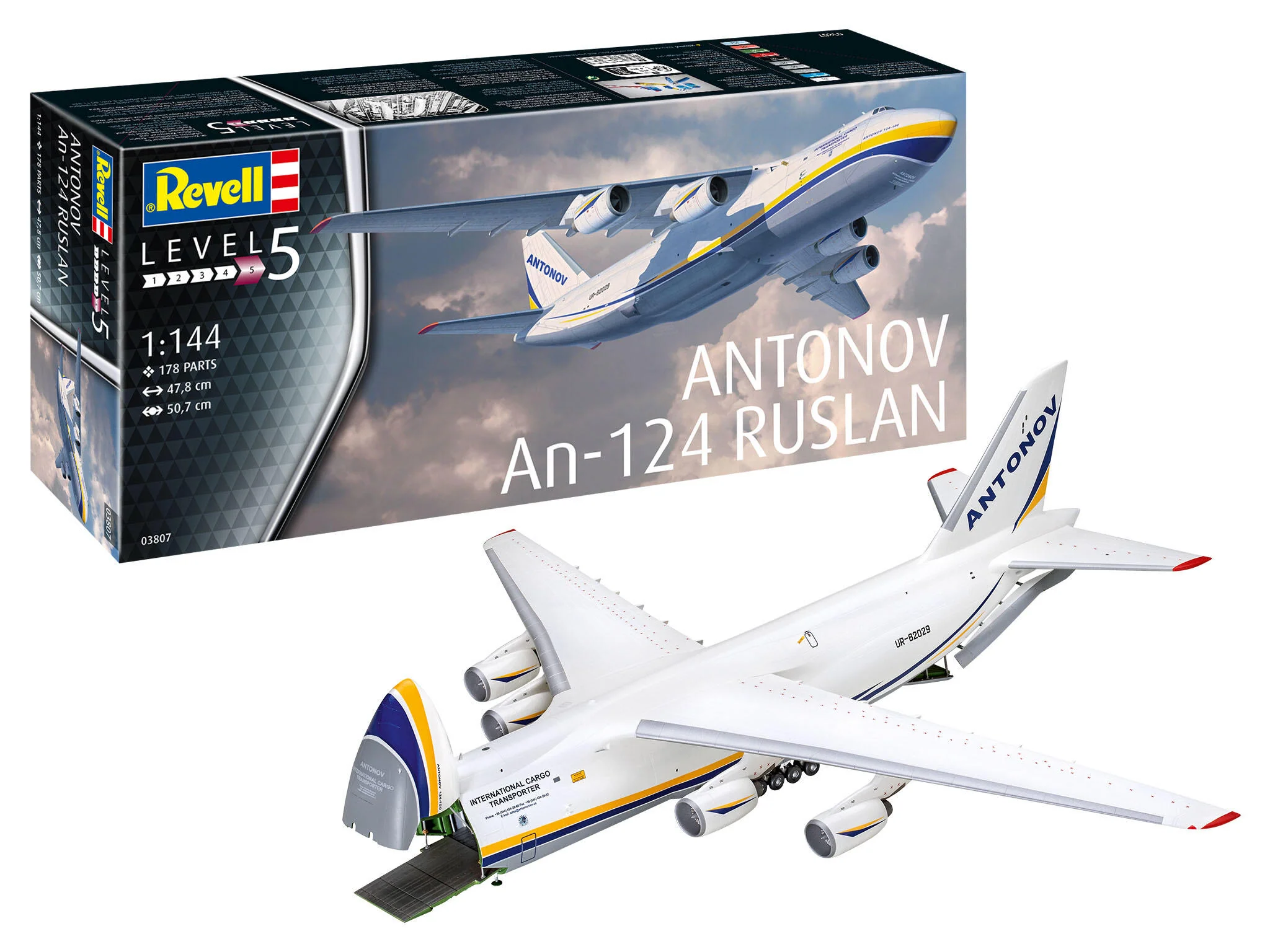 03807 Antonov An-124 "Ruslan" Model Kit