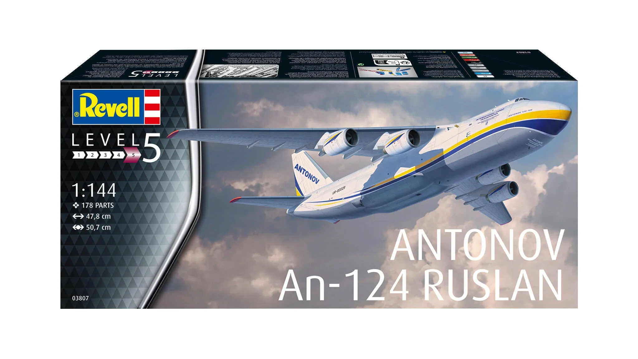 03807 Antonov An-124 "Ruslan" Model Kit - Image 7