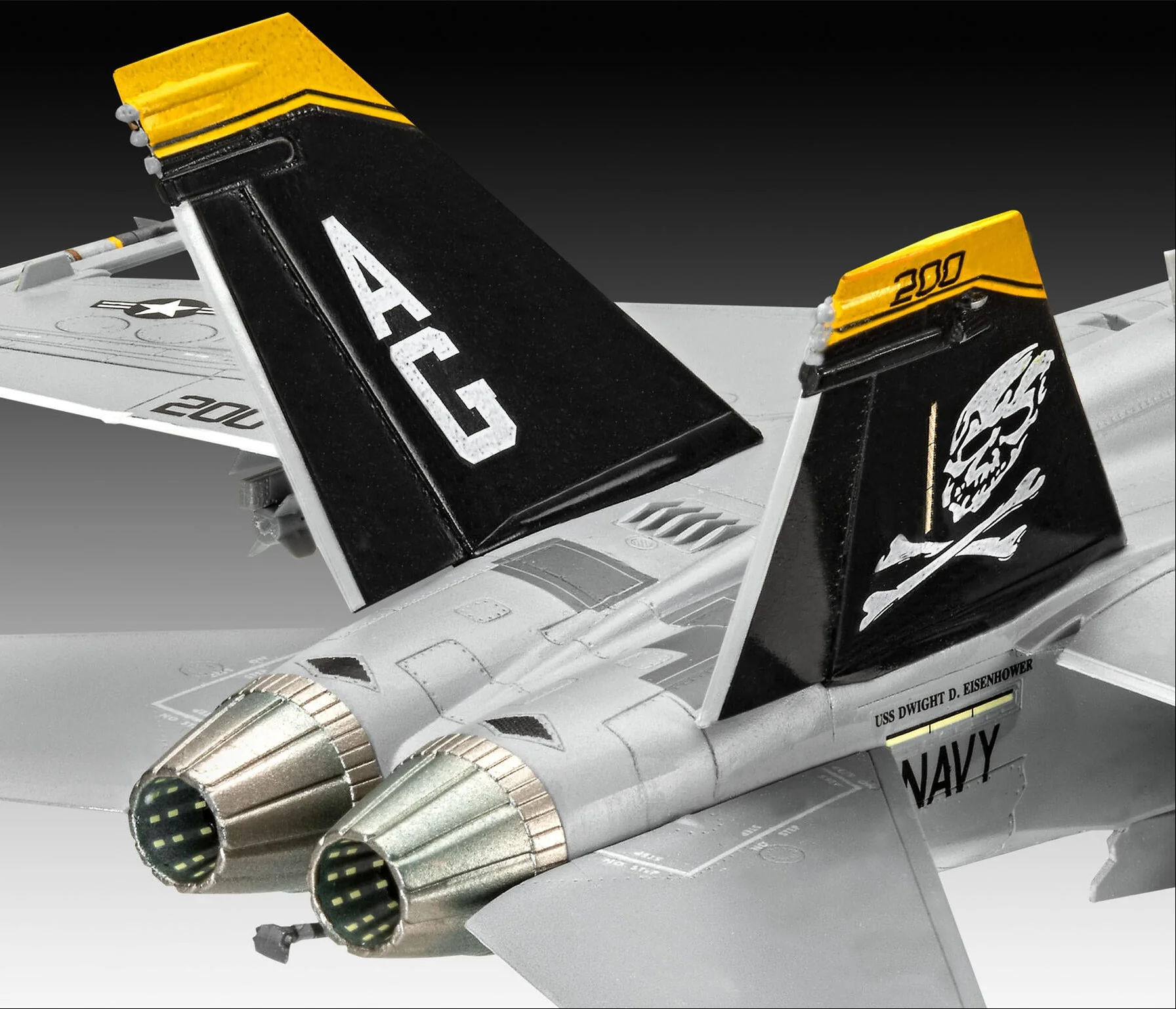 03834 F/A-18F Super Hornet Model Kit - Image 5