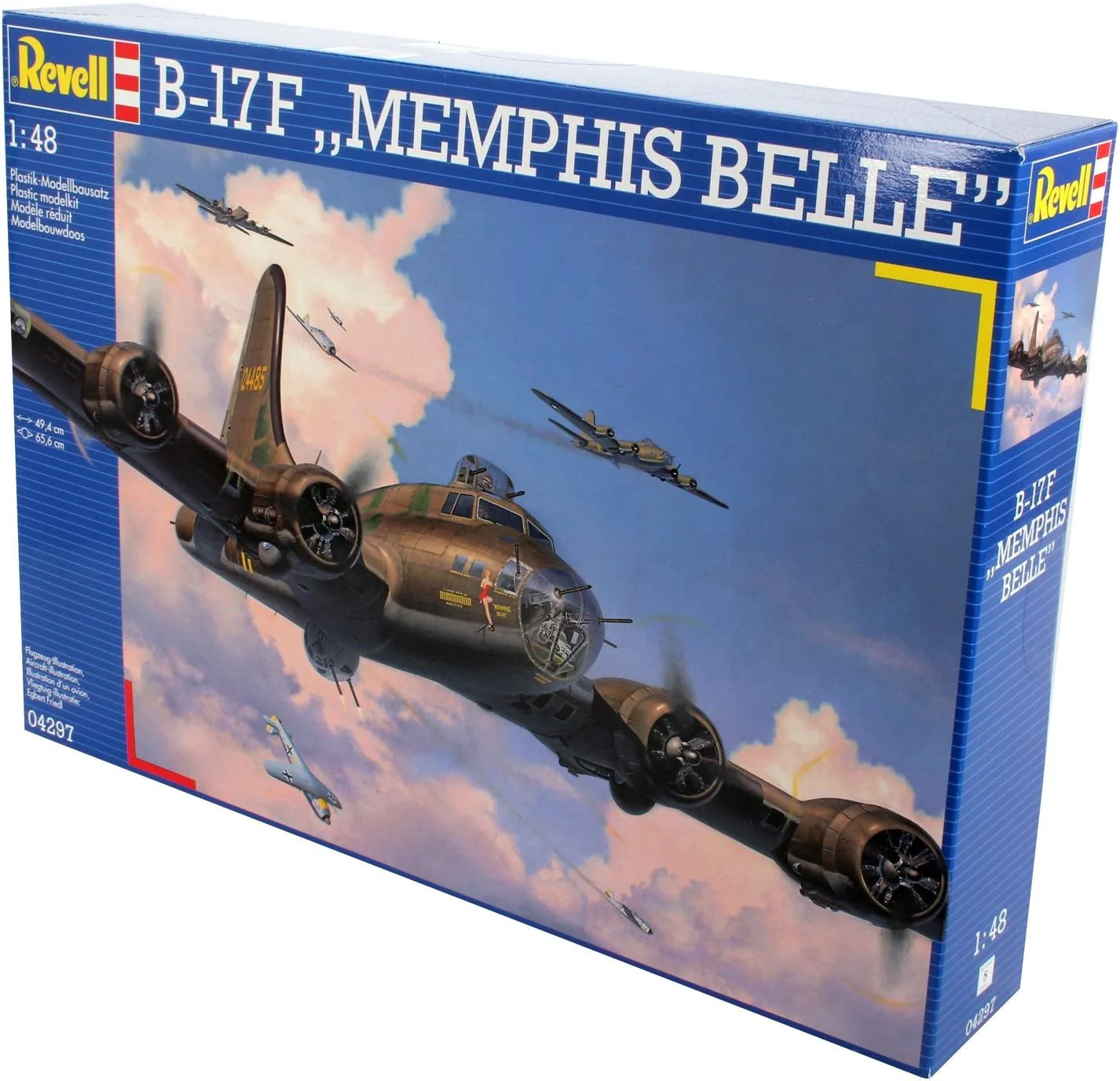 04297 B-17F Memphis Belle (1:48 Scale) Model Kit - Image 9