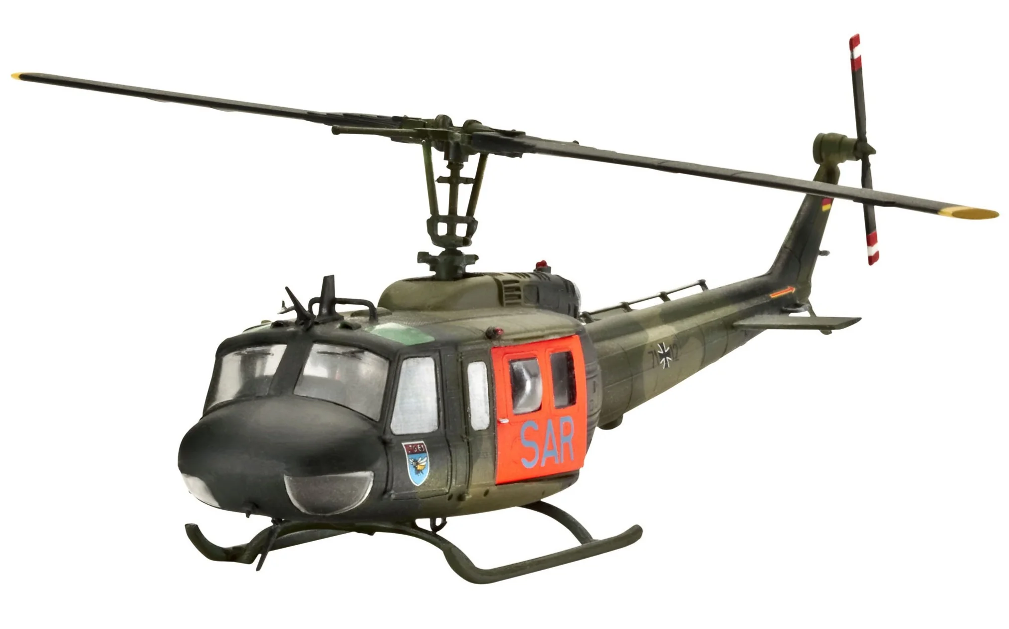 04444 German Bell UH-1D SAR (1:72 Scale) Model Kit - Image 2
