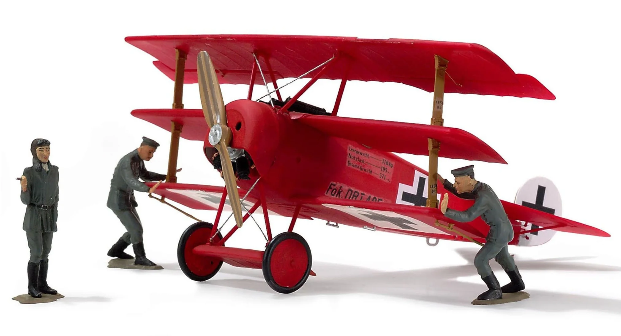 04744 Fokker Dr.I "Richthofen" (1:28 Scale) Model Kit - Image 2