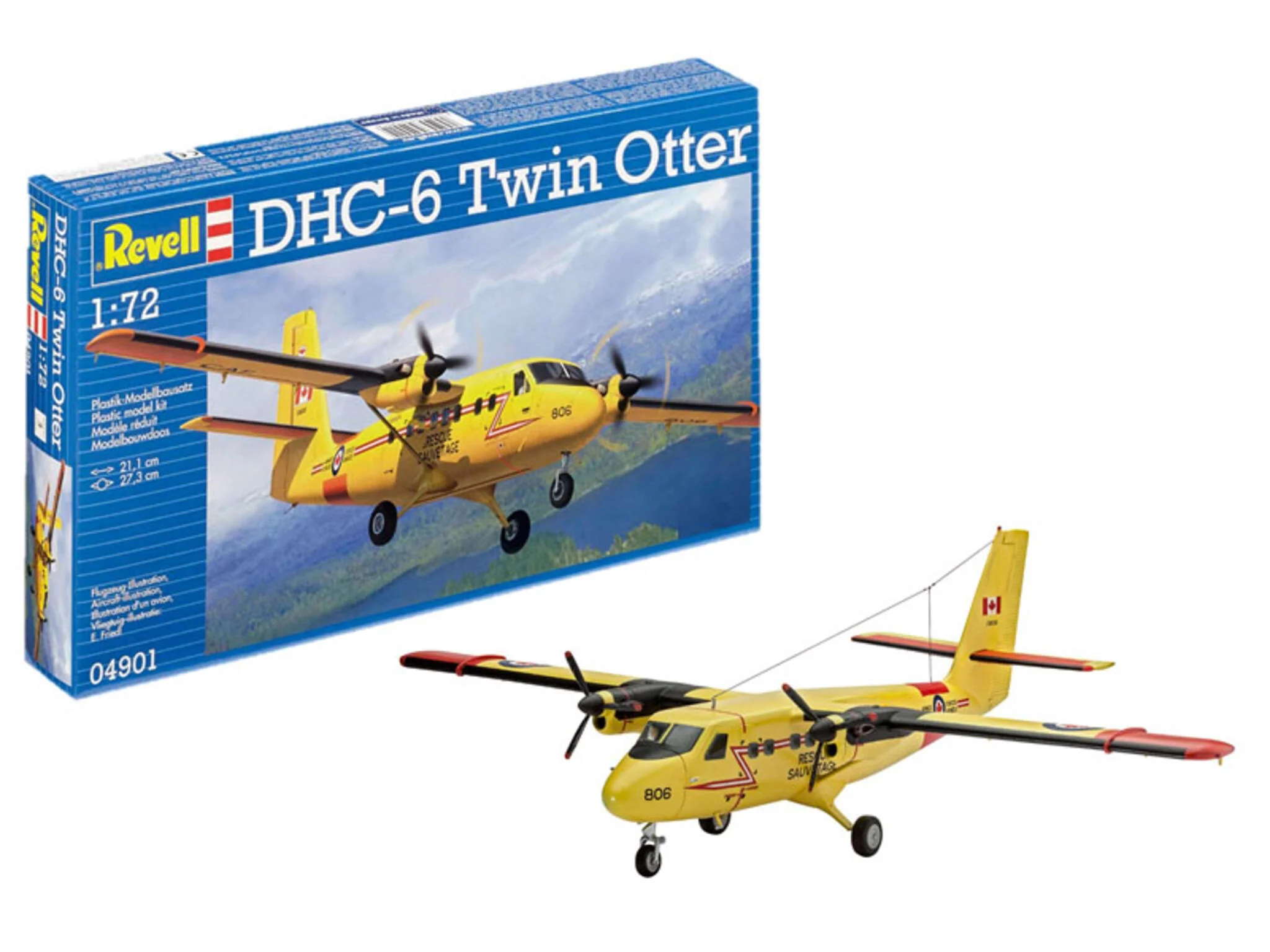 04901 DHC-6 Twin Otter Model Kit