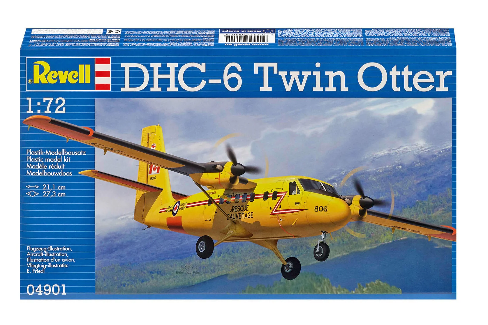 04901 DHC-6 Twin Otter Model Kit - Image 6