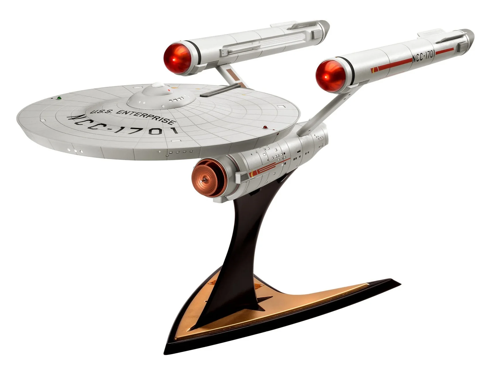 04991 U.S.S. Enterprise NCC-1701 (TOS) (1:600 Scale) Model Kit - Image 2