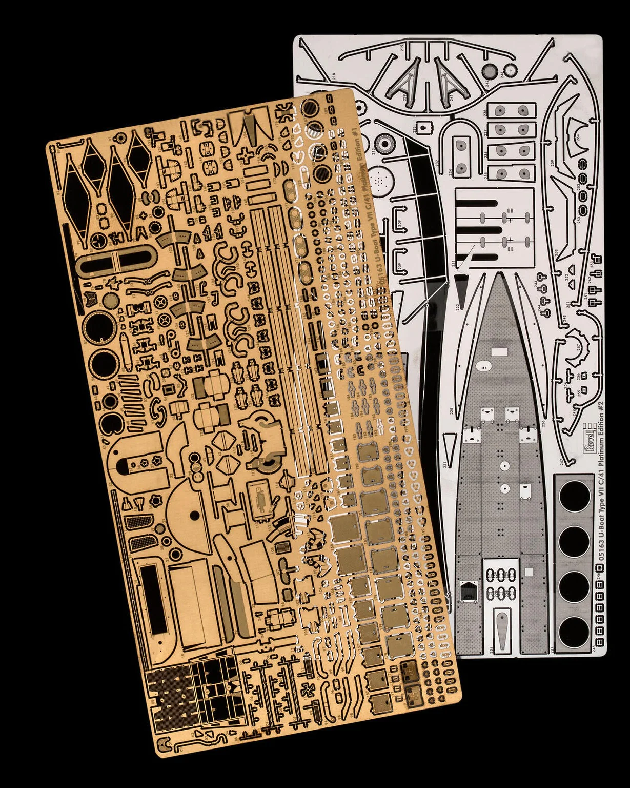 05163 German Submarine Type VII C/41 Model Kit - Image 5