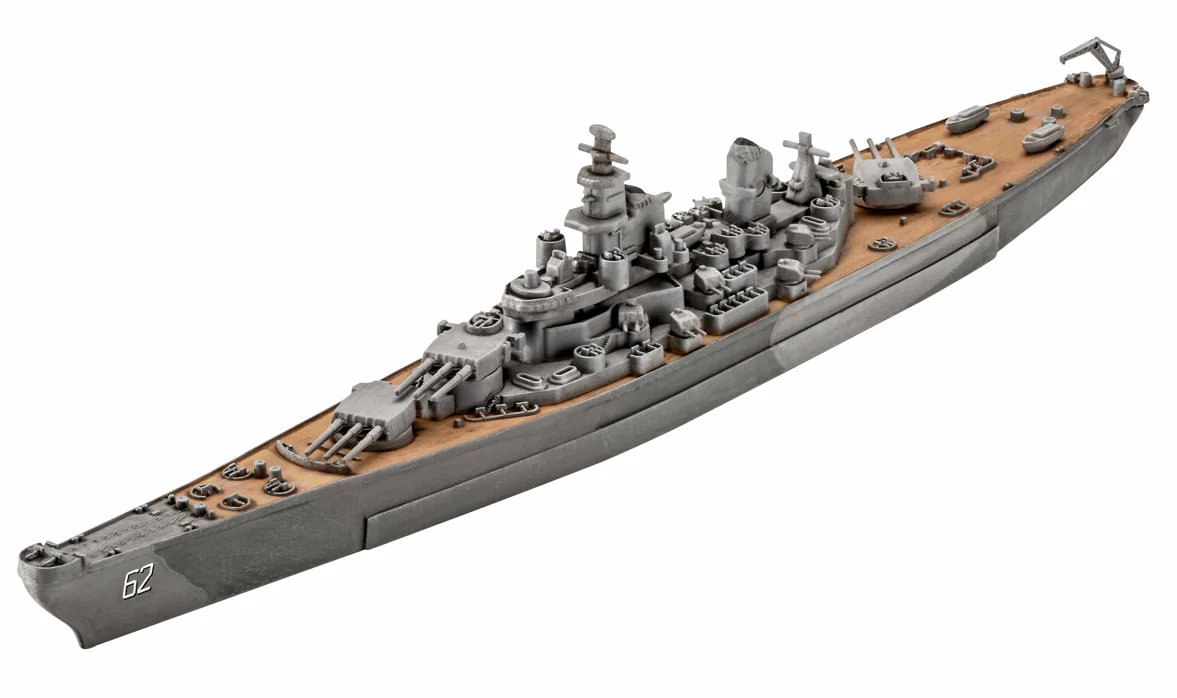 05183 Battleship USS New Jersey Model Kit - Image 2