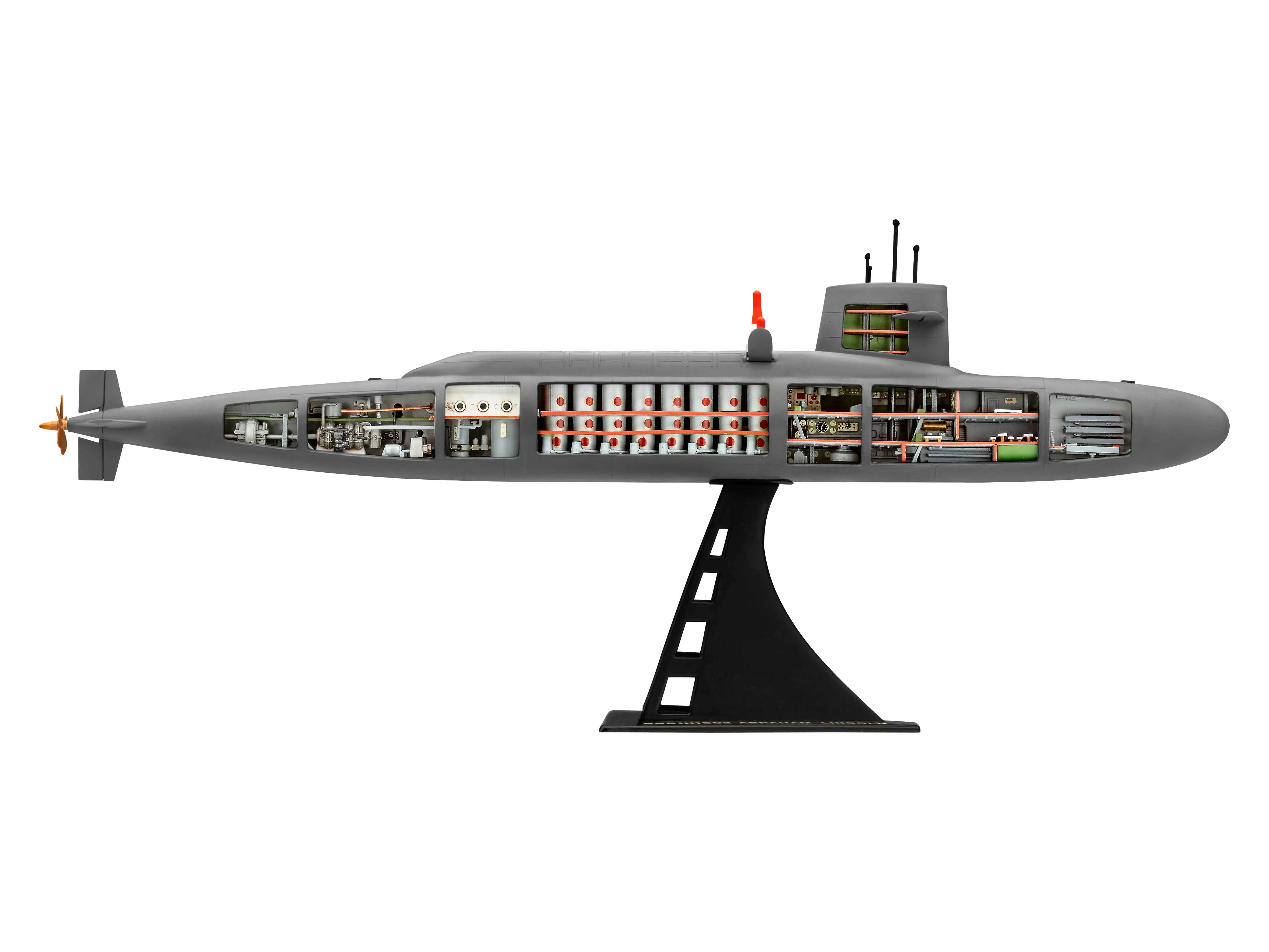 05185 S.S.B. Abraham Lincoln with Interior Model Kit - Image 3