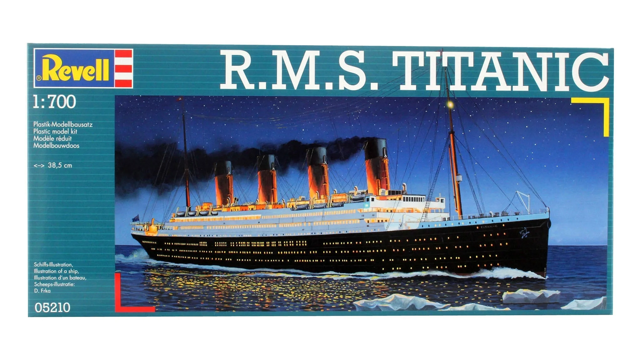 05210 R.M.S. Titanic Model Kit - Image 8