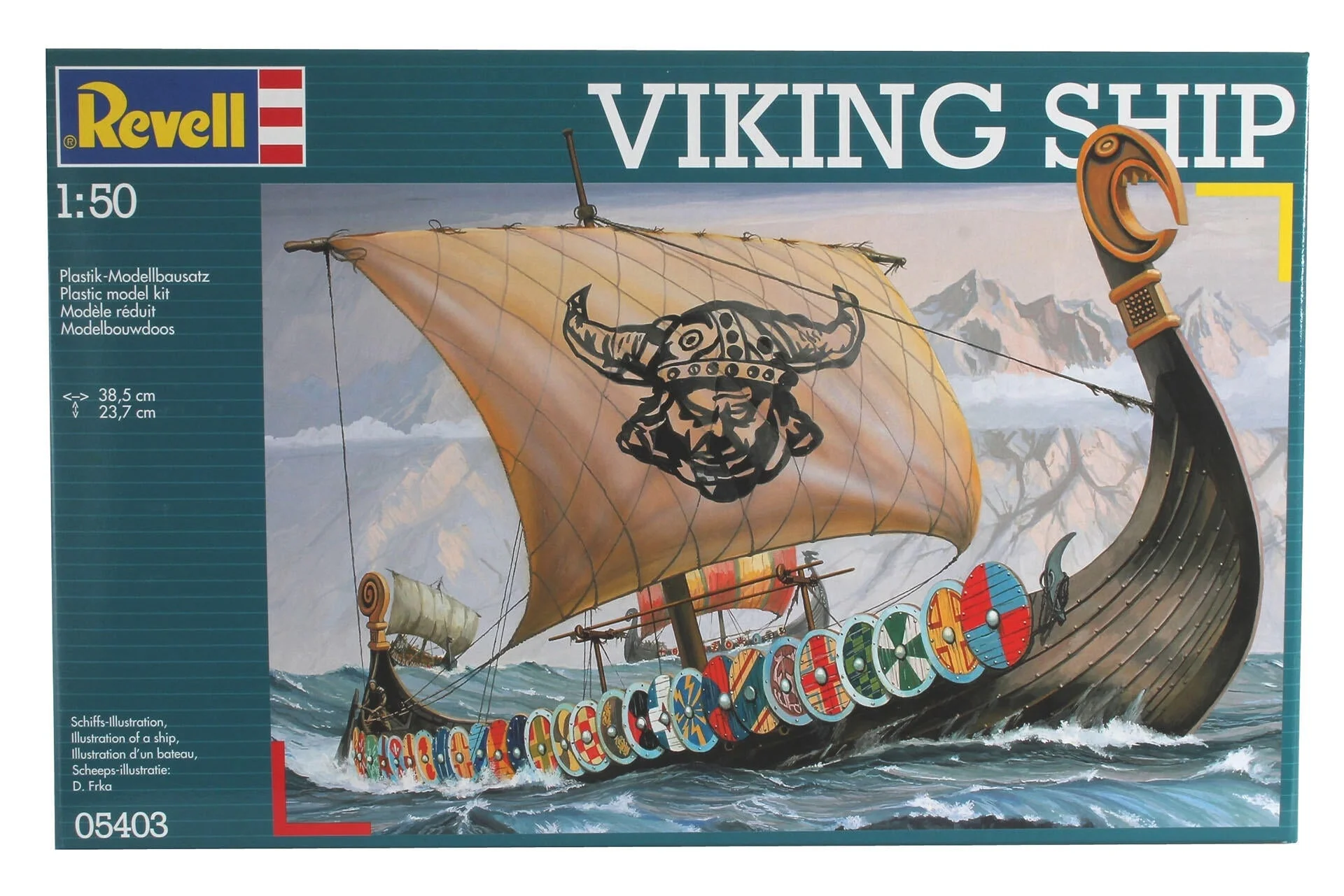 05403 Viking Ship Model Kit - Image 4
