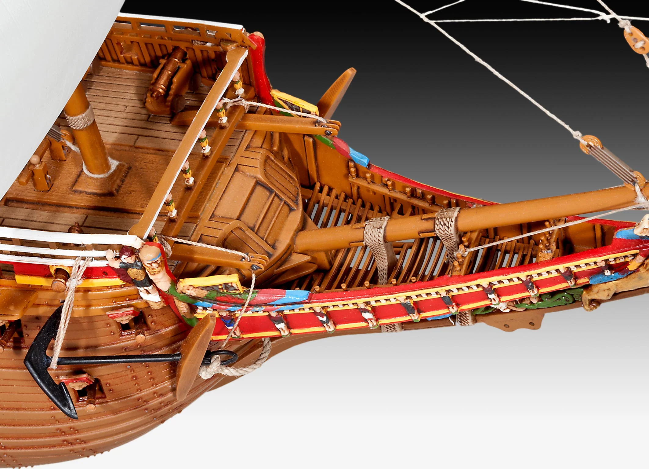05414 Swedish Regal Warship "Vasa" Model Kit - Image 7