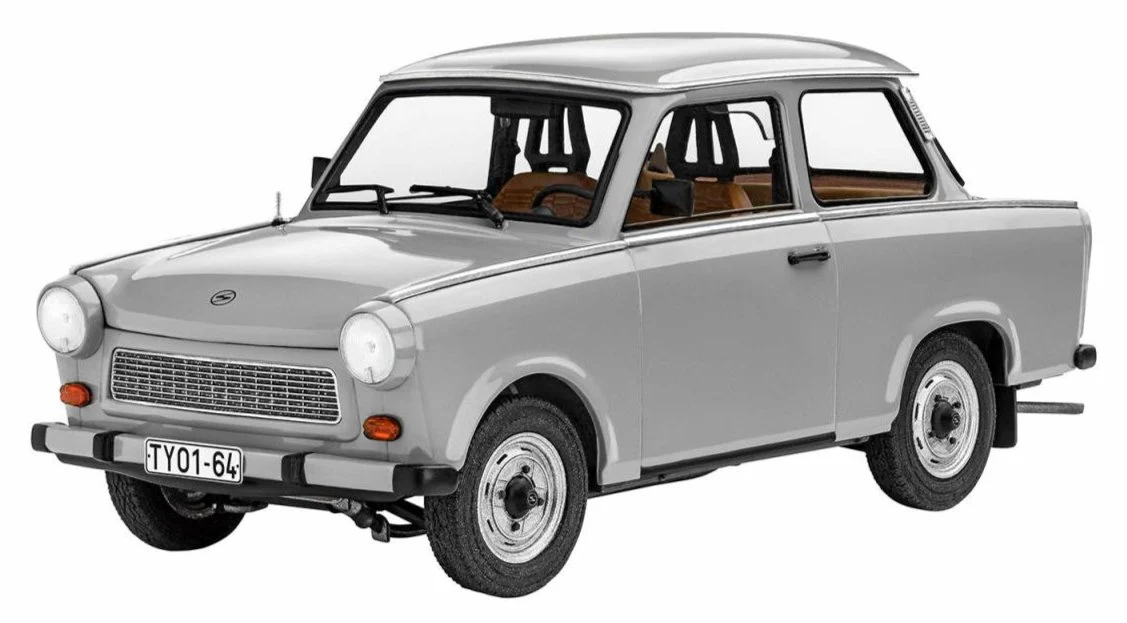 05630 60th Anniversary Trabant 601 "Exclusive Edition" Model Kit - Image 2
