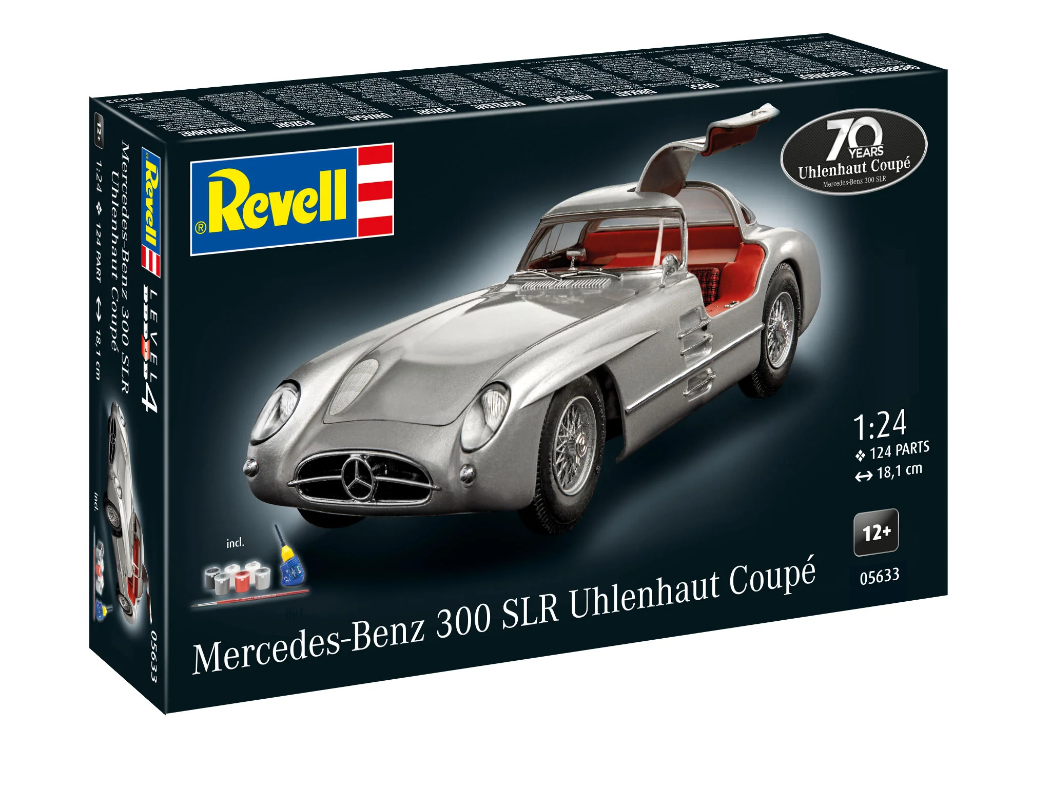 05633 Gift Set Mercedes-Benz 300 SLR 70th Anniversary Model Kit - Image 11