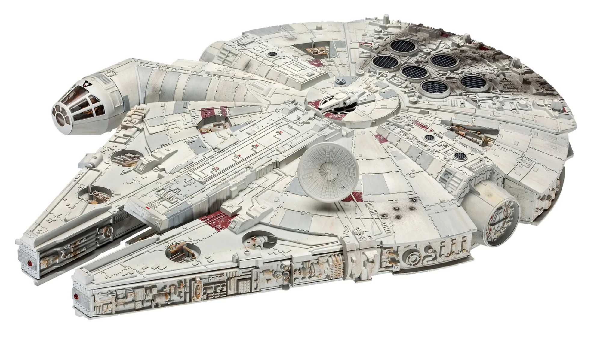 05659 Star Wars Return of the Jedi 40th Millennium Falcon (1:72 Scale) Model Kit - Image 2
