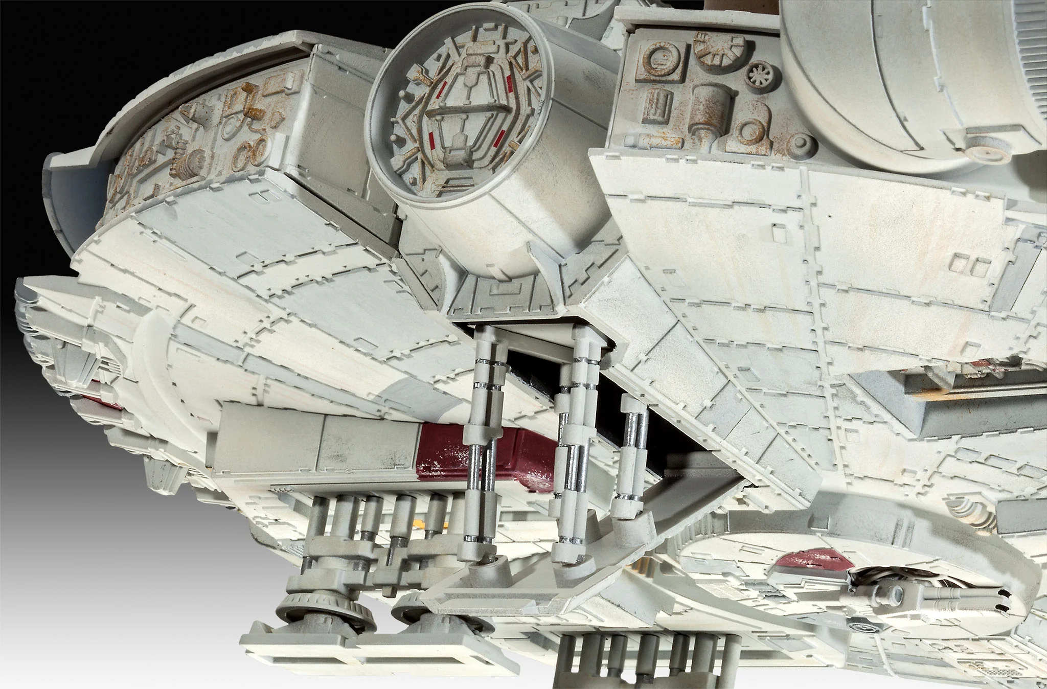 05659 Star Wars Return of the Jedi 40th Millennium Falcon (1:72 Scale) Model Kit - Image 7