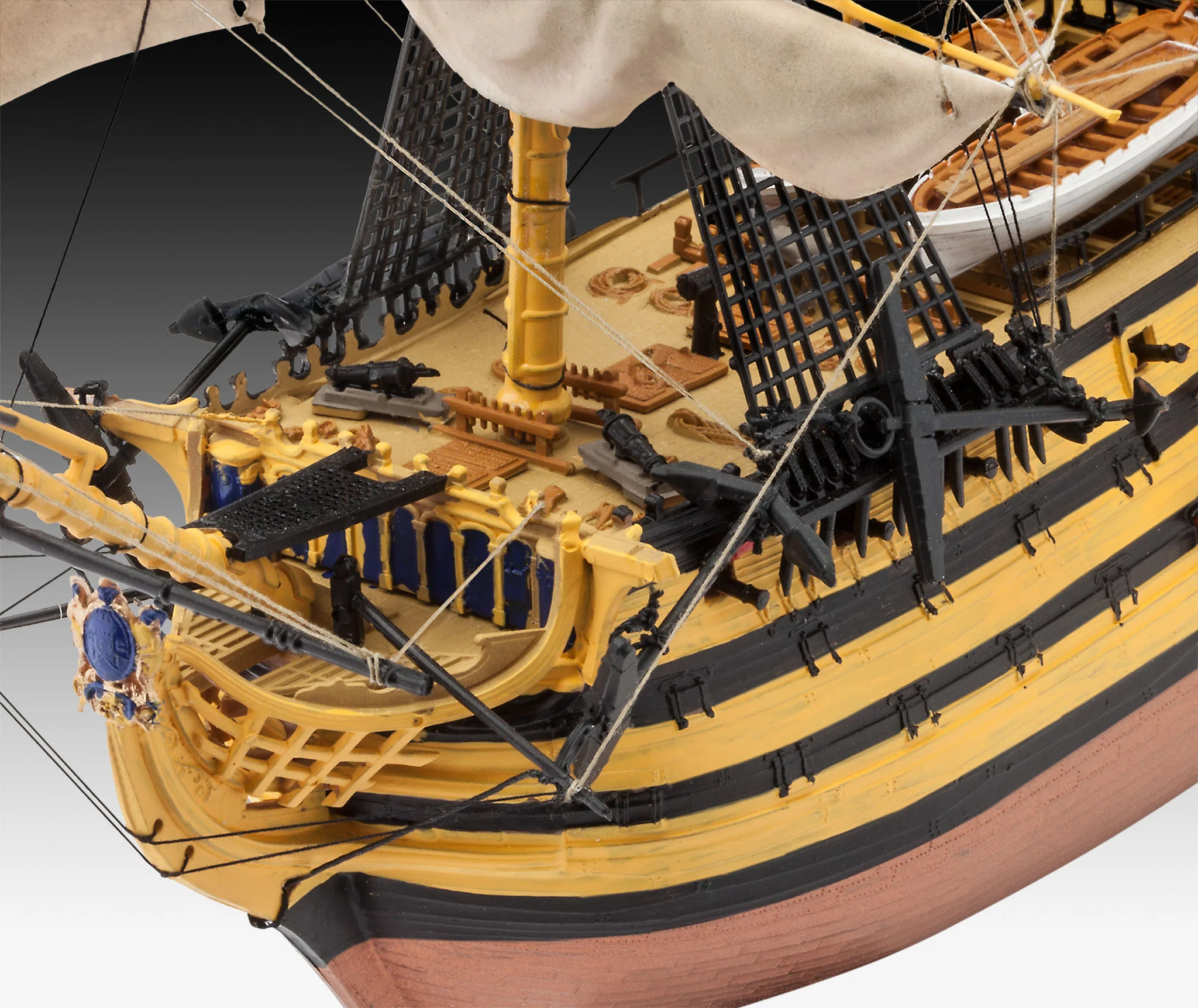05767 HMS Victory Battle Of Trafalgar Gift Set (1:225 Scale) Model Kit - Image 5