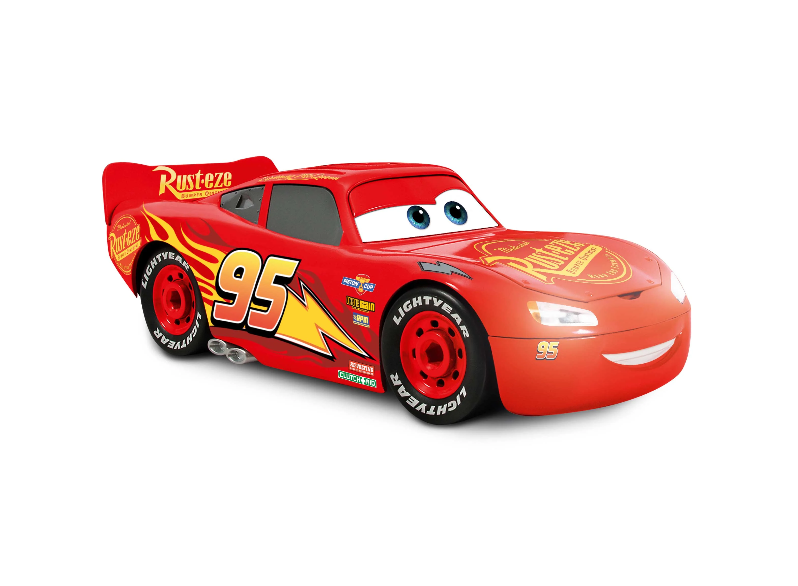 06562 Lightning McQueen Disney-Cars Car with Light Sound Model Kit - Image 3