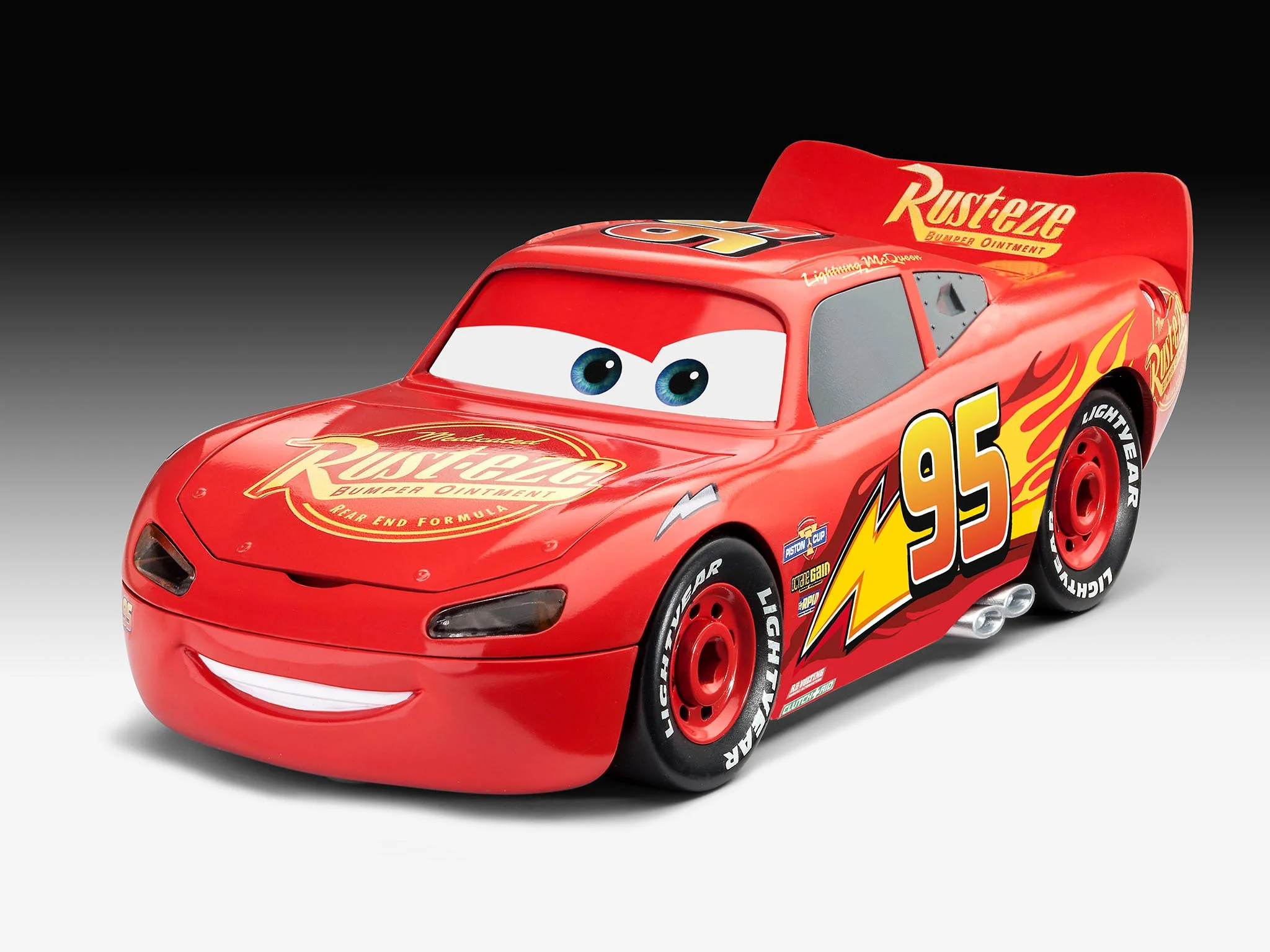 06562 Lightning McQueen Disney-Cars Car with Light Sound Model Kit - Image 5