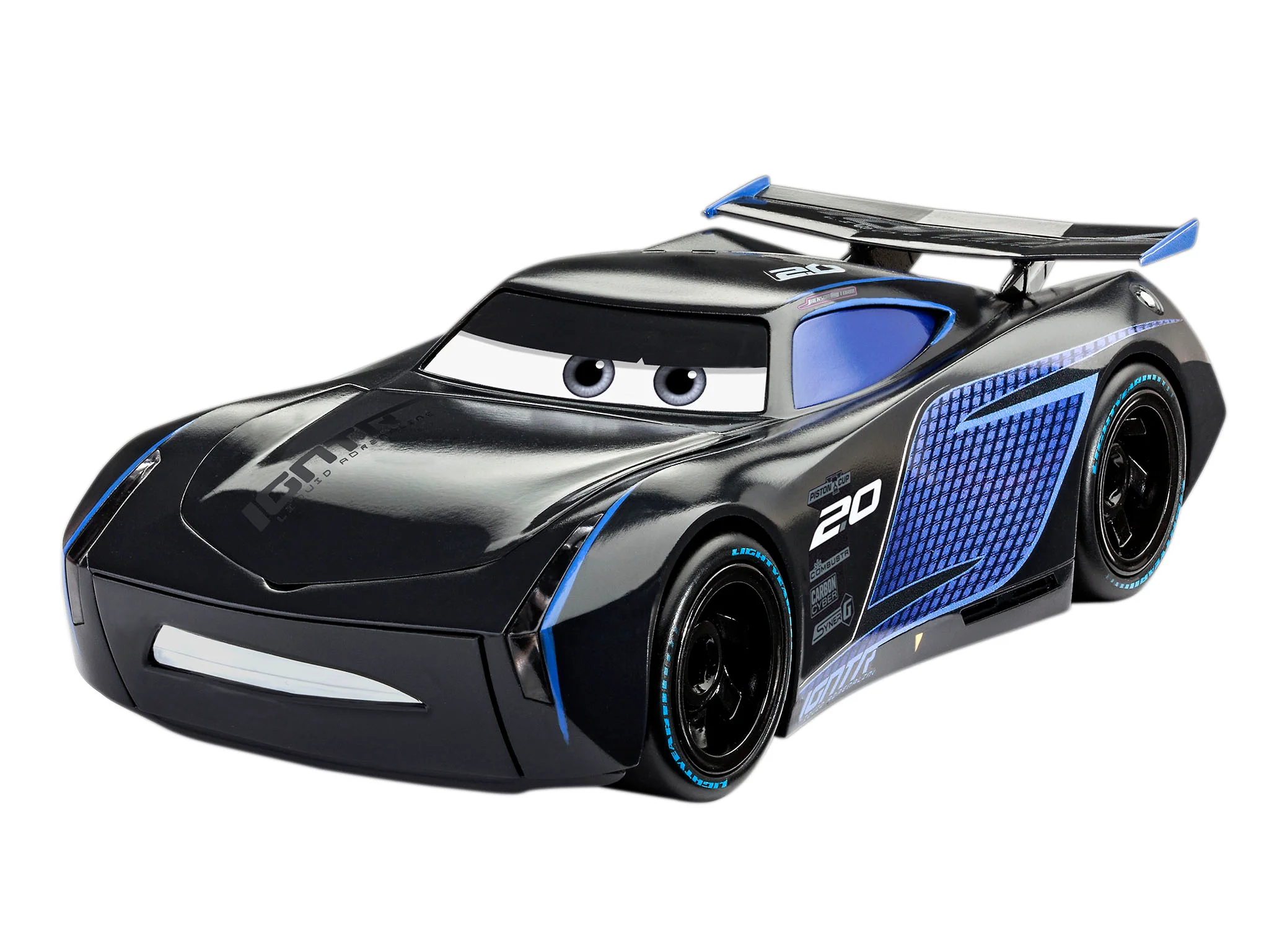06563 Jackson Storm Disney-Cars Car with Light - Sound Model Kit - Image 3