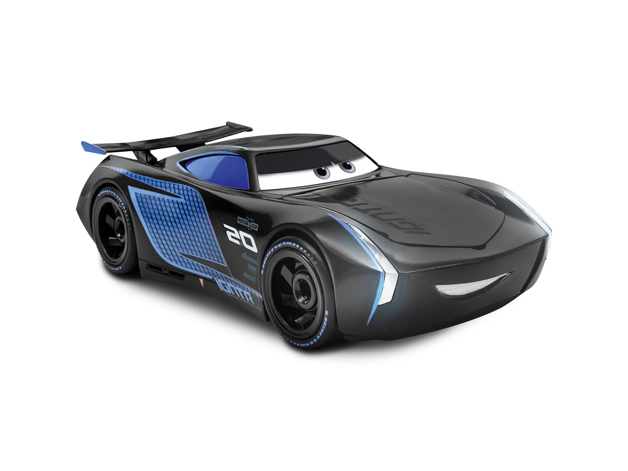 06563 Jackson Storm Disney-Cars Car with Light - Sound Model Kit - Image 5