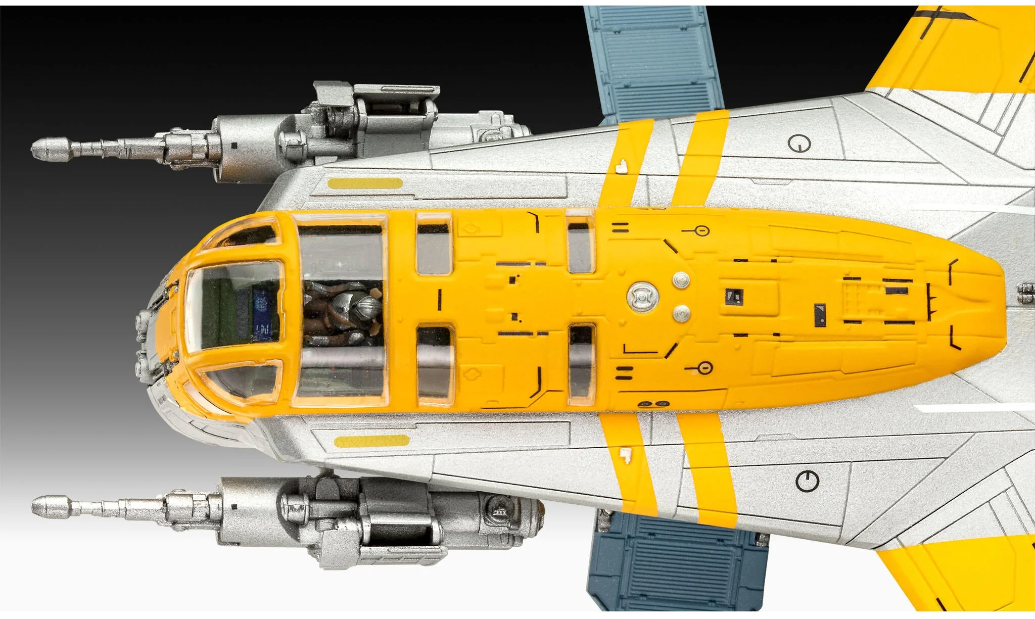 06747 The Mandalorian and Grogu: Razor Crest Revell Model Kit - Image 3