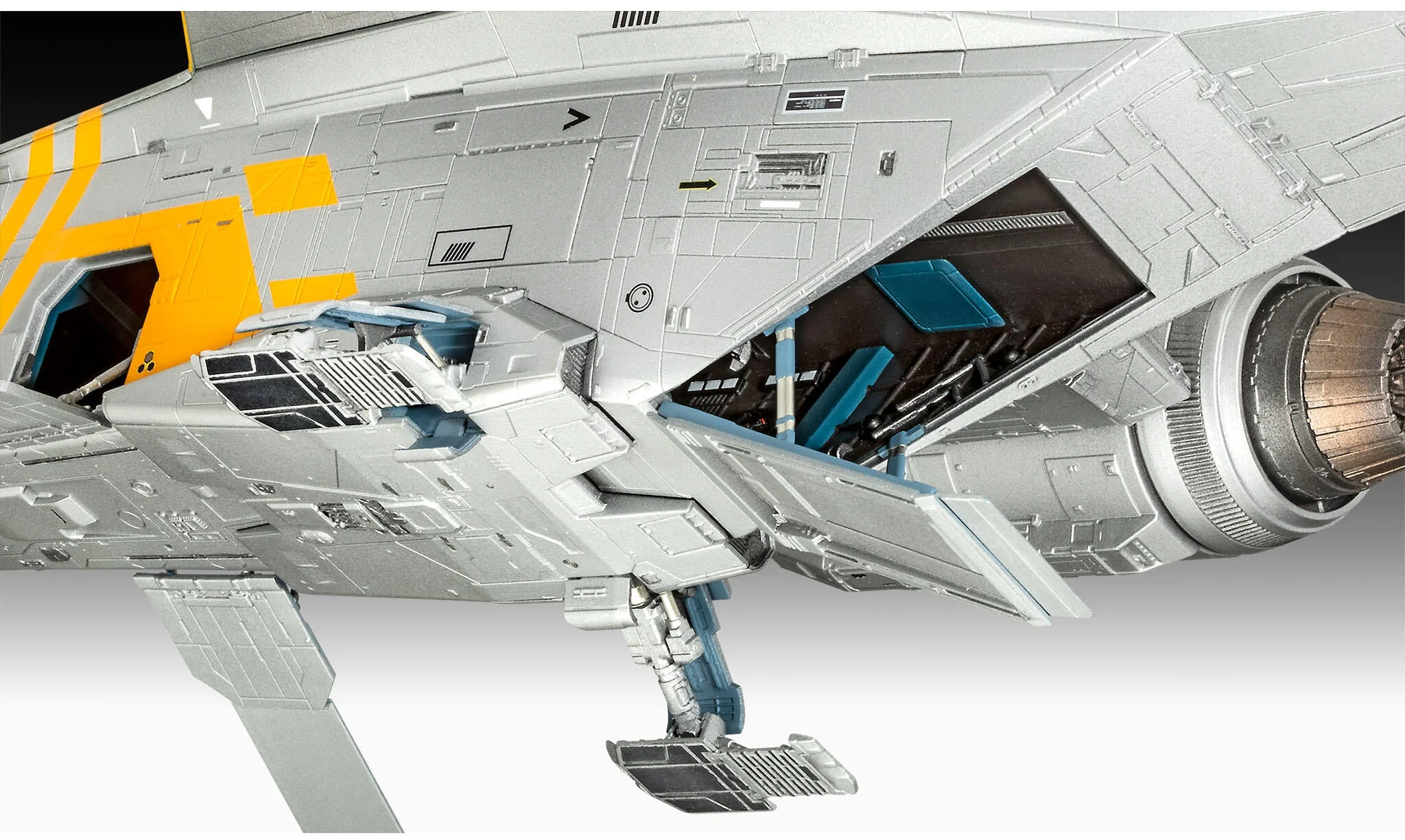 06747 The Mandalorian and Grogu: Razor Crest Revell Model Kit - Image 6