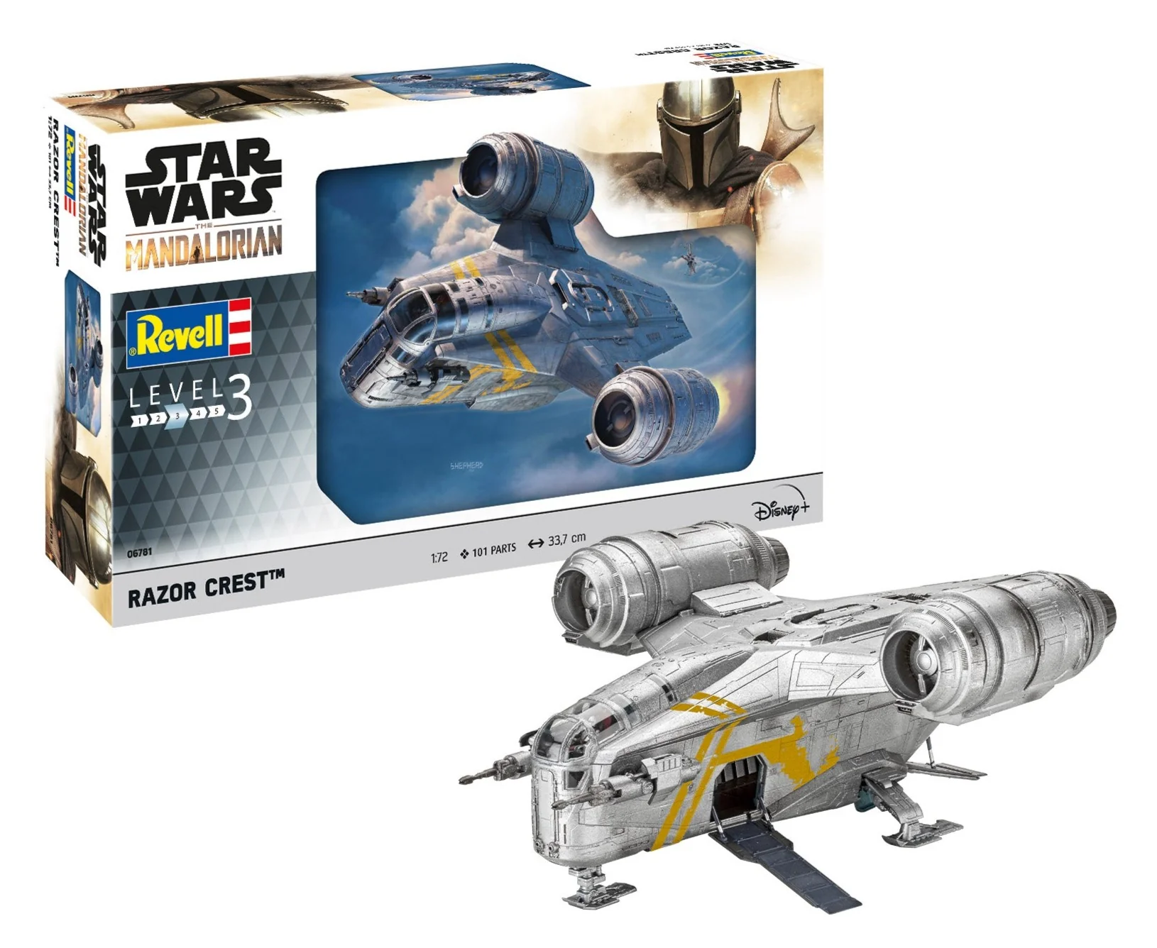 06781 Razor CrestTM: The Mandalorian (1:72 Scale) Model Kit