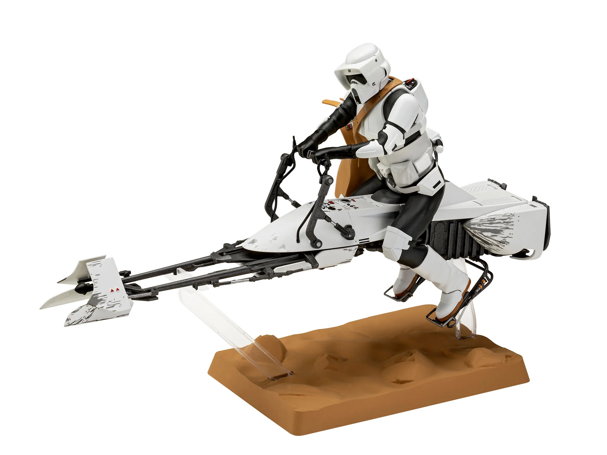 06786 Star Wars The Mandalorian Speeder Bike Model Kit - Image 2
