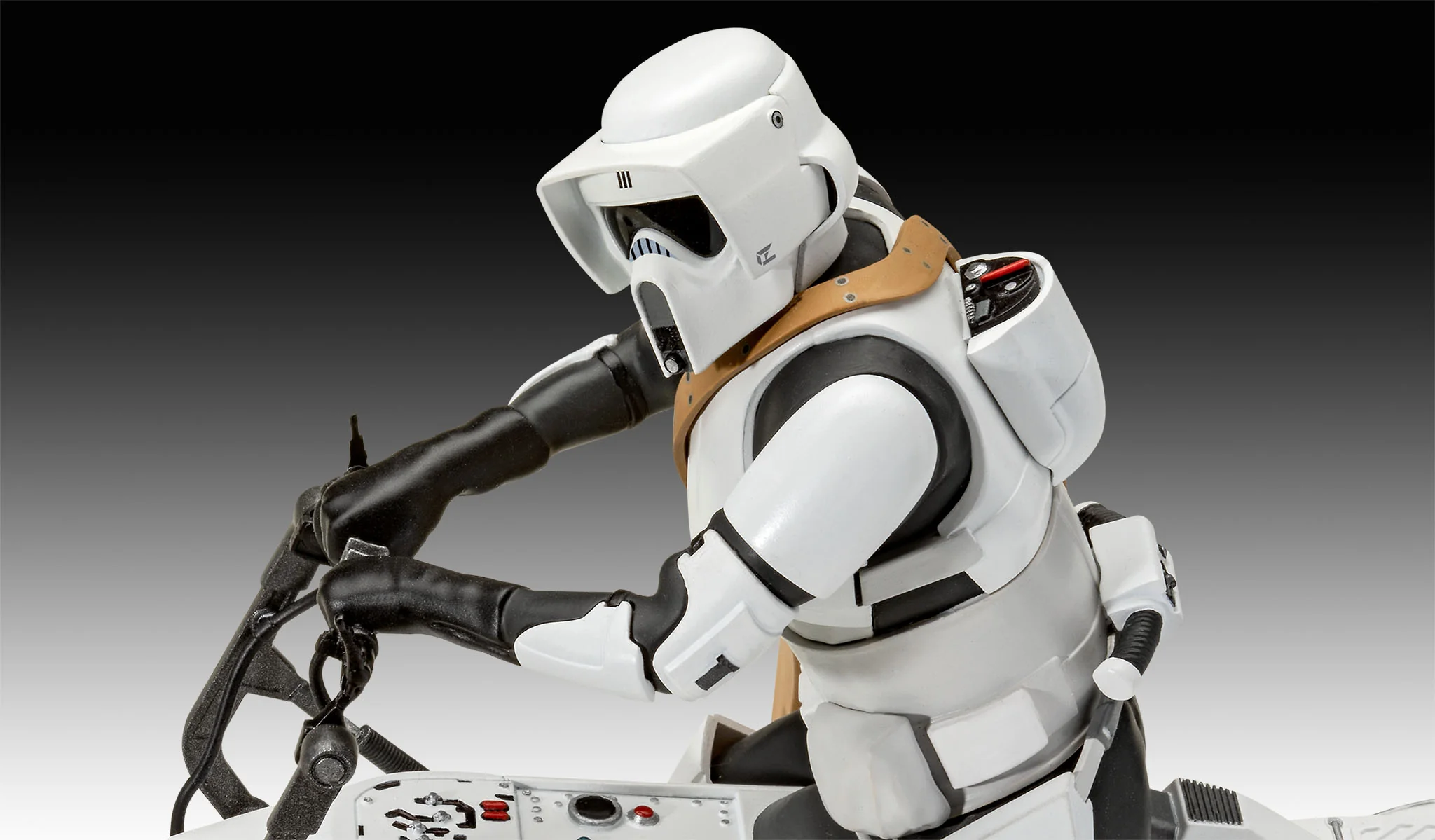 06786 Star Wars The Mandalorian Speeder Bike Model Kit - Image 3