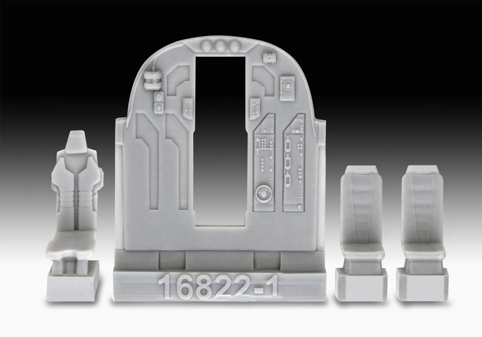 06788 Star Wars The Mandalorian Razor Crest Platinum Edition (1:72) Model Kit - Image 10