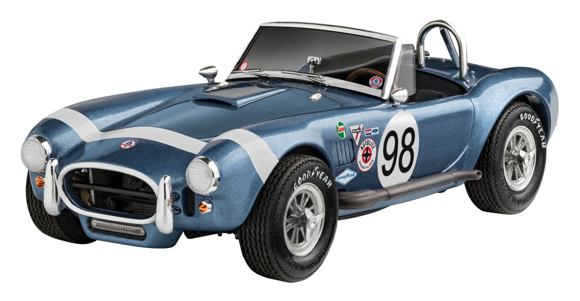 07669 1962 Shelby Cobra 289 (1:25 Scale) Model Kit - Image 2