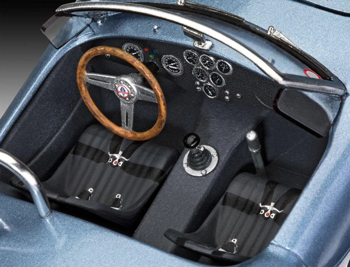 07669 1962 Shelby Cobra 289 (1:25 Scale) Model Kit - Image 5