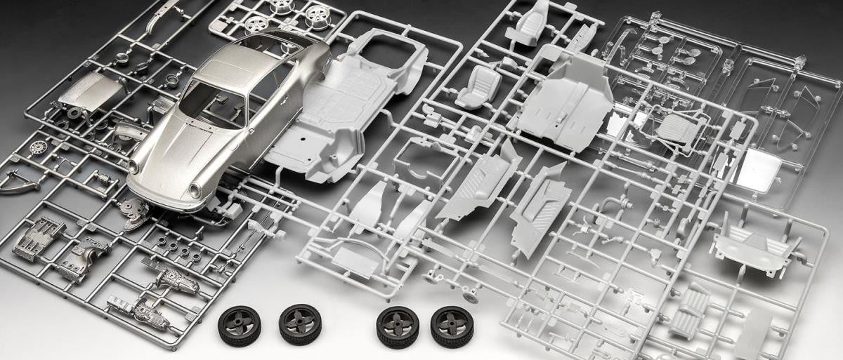07688 Porsche 911 G Model Coupé (1:24 Scale) Model Kit - Image 7