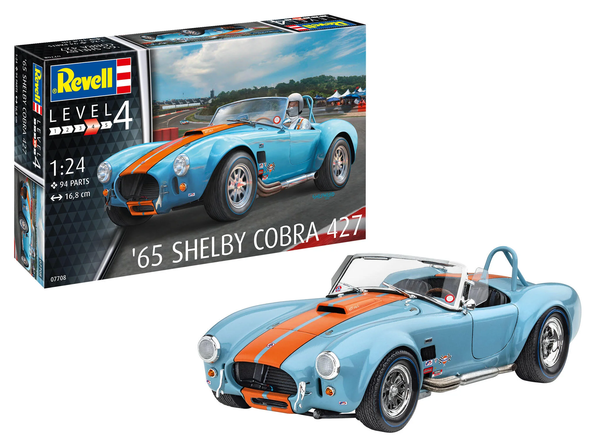 07708 65 Shelby Cobra 427 Model Kit