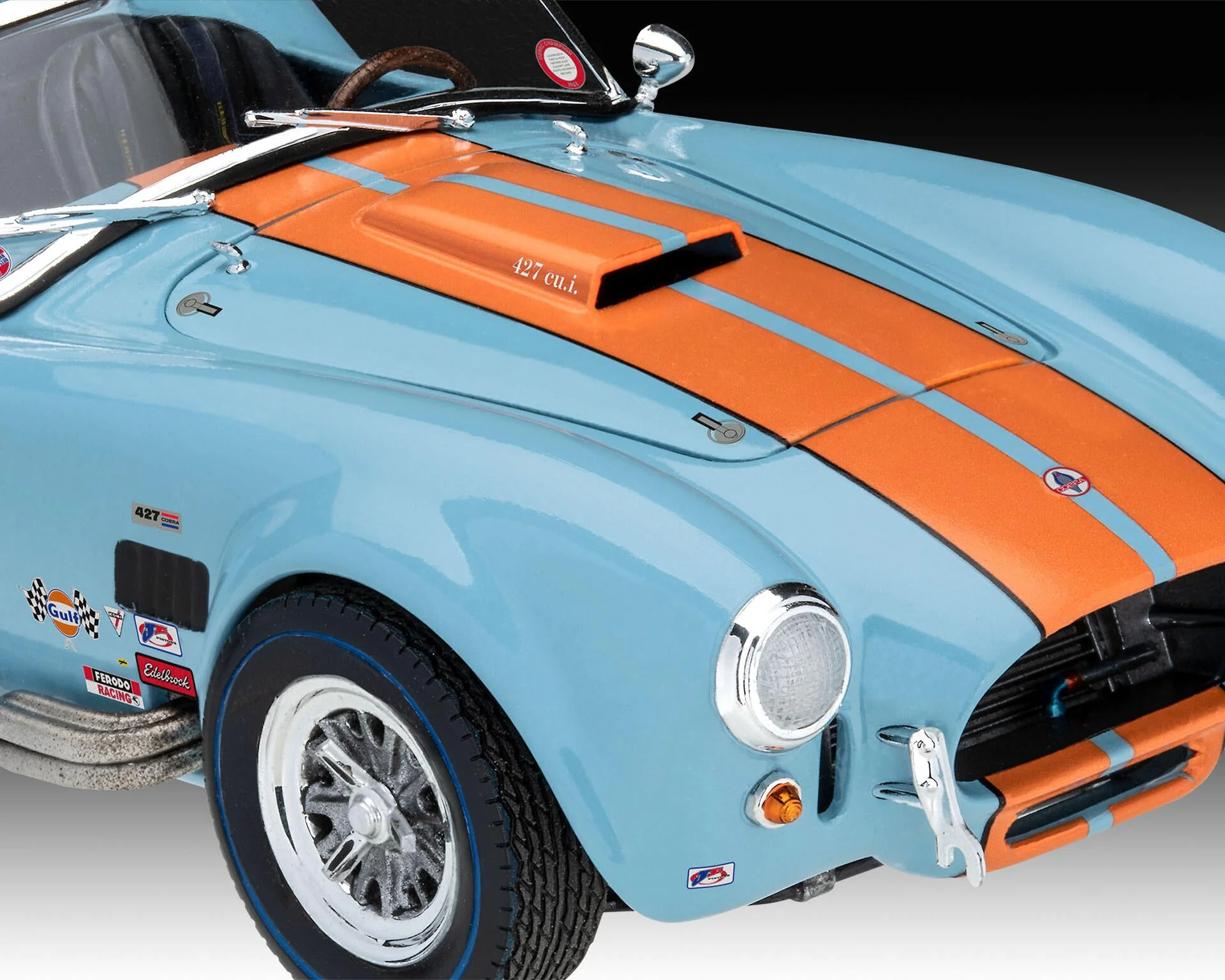 07708 65 Shelby Cobra 427 Model Kit - Image 3