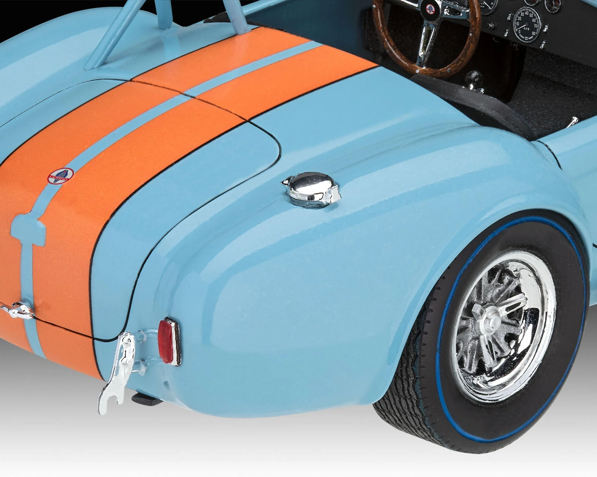 07708 65 Shelby Cobra 427 Model Kit - Image 4