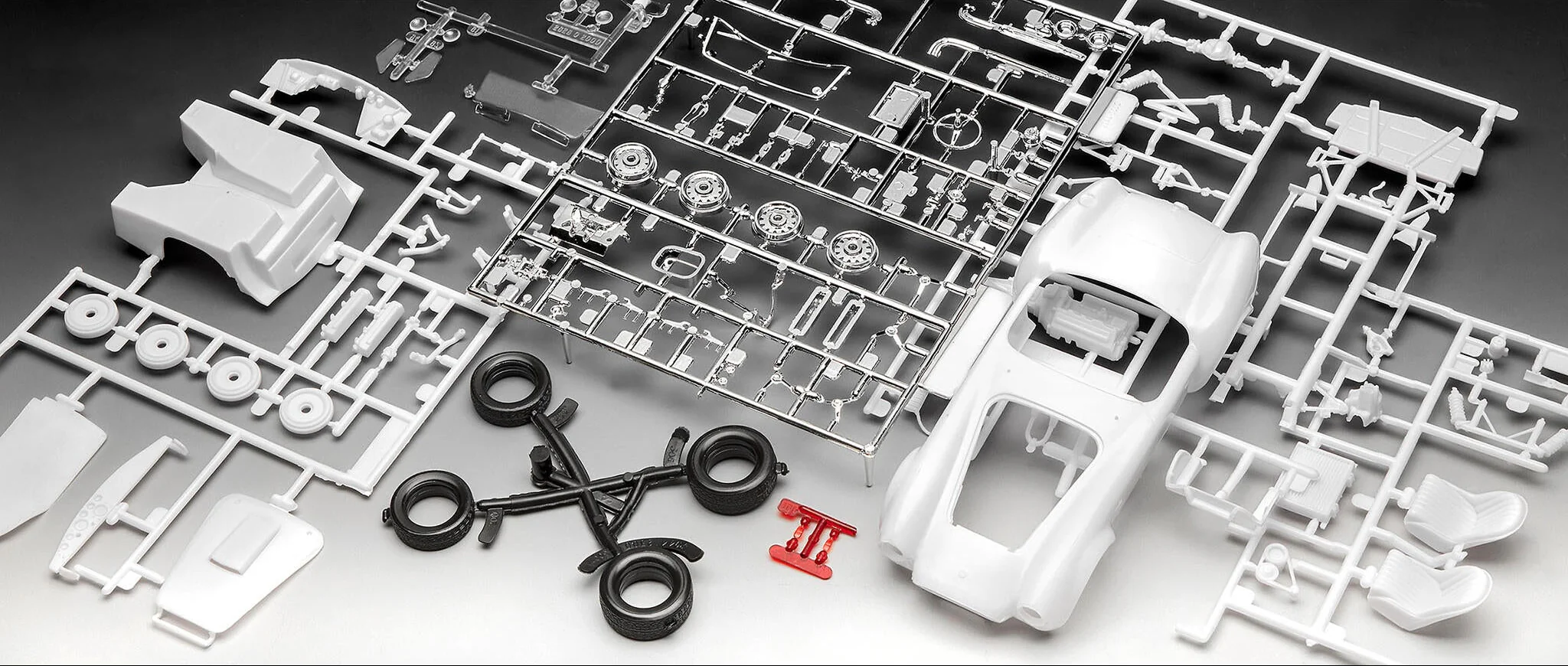 07708 65 Shelby Cobra 427 Model Kit - Image 7