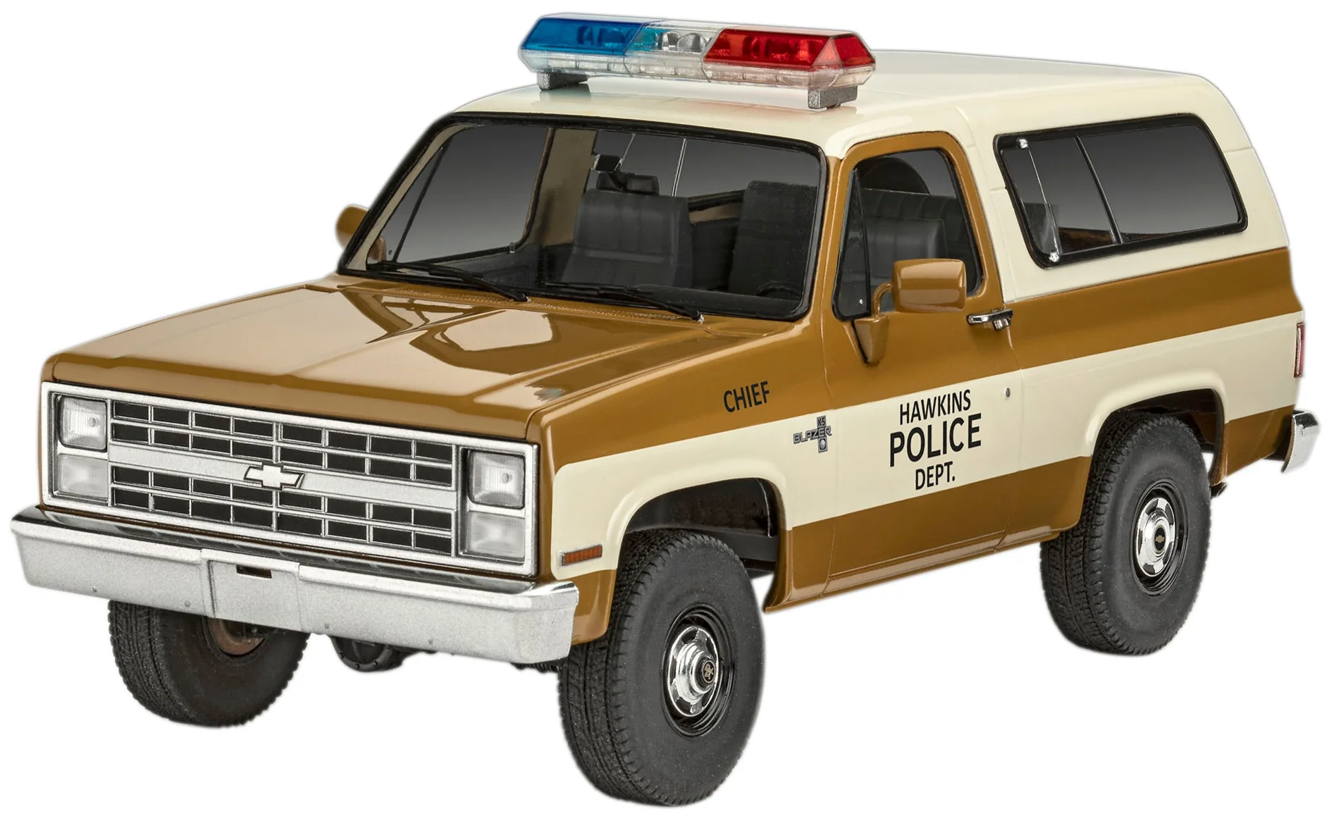 07724 1985 Chevrolet K5 Blazer: Stranger Things Model Kit - Image 2