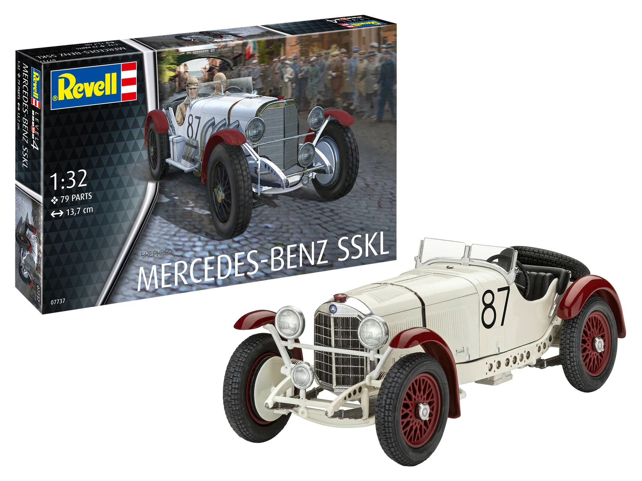 07737 Mercedes-Benz SSKL Model Kit - Image 2