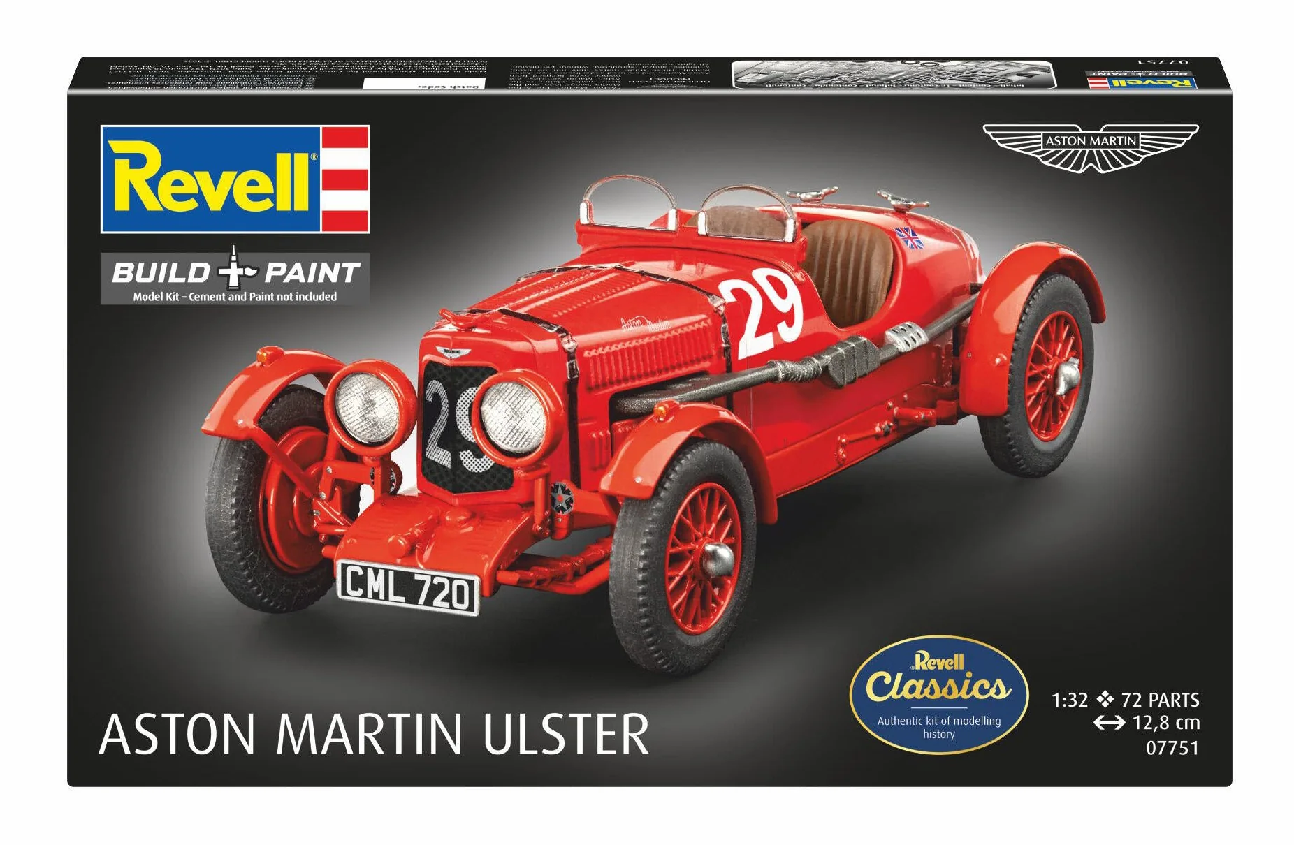 07751 Aston Martin Ulster Model Kit - Image 8
