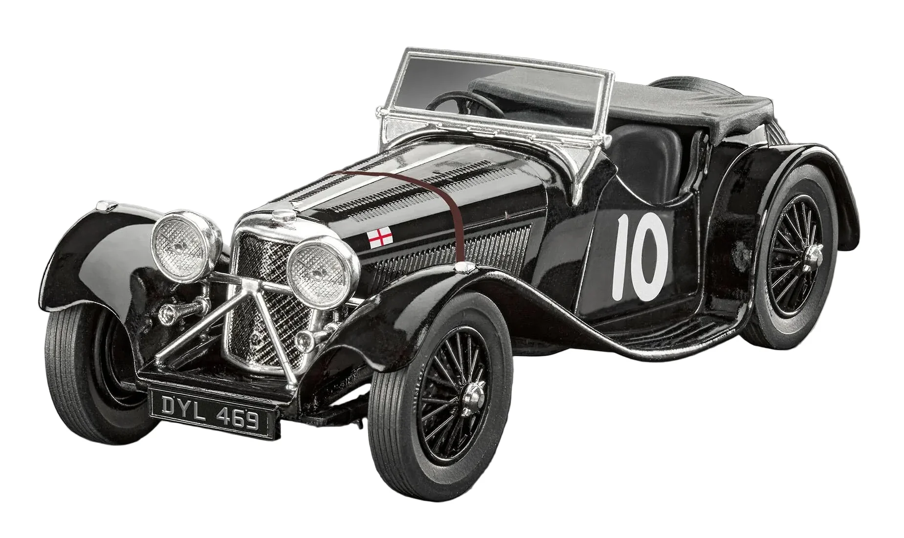 07752 Jaguar SS 100 Model Kit - Image 2