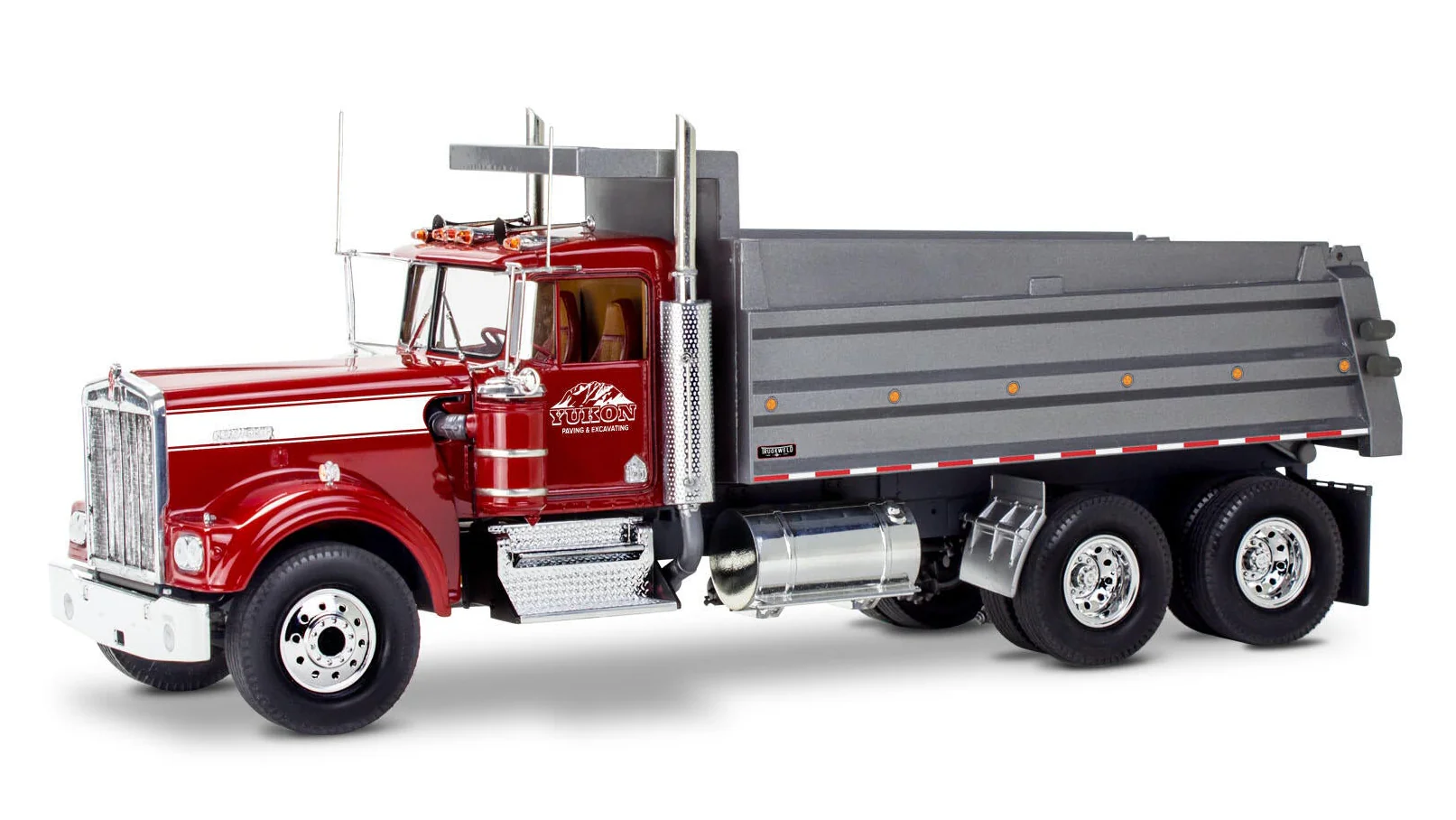 12628 Kenworth W-900 Dump Truck Model Kit - Image 3