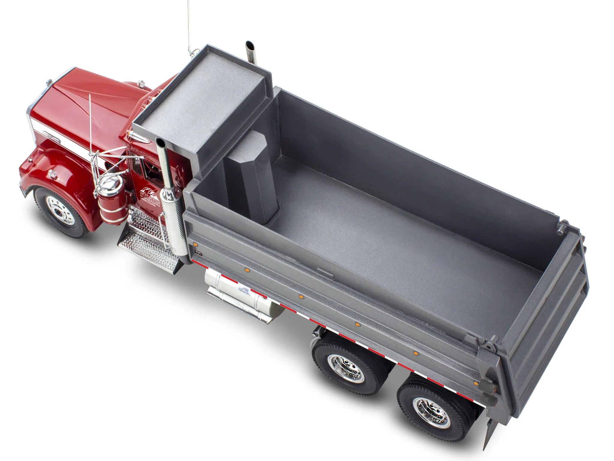 12628 Kenworth W-900 Dump Truck Model Kit - Image 8