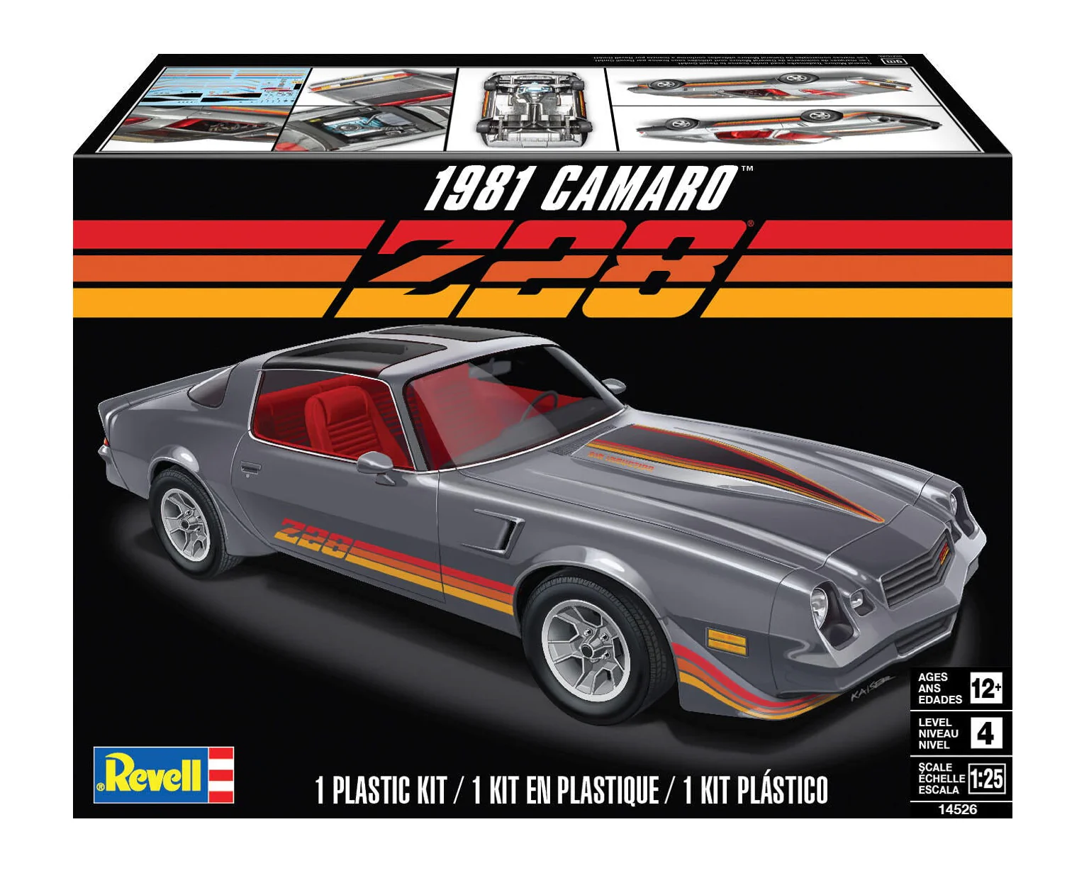 14526 1981 Chevy Camaro Z28 Model Kit - Image 8